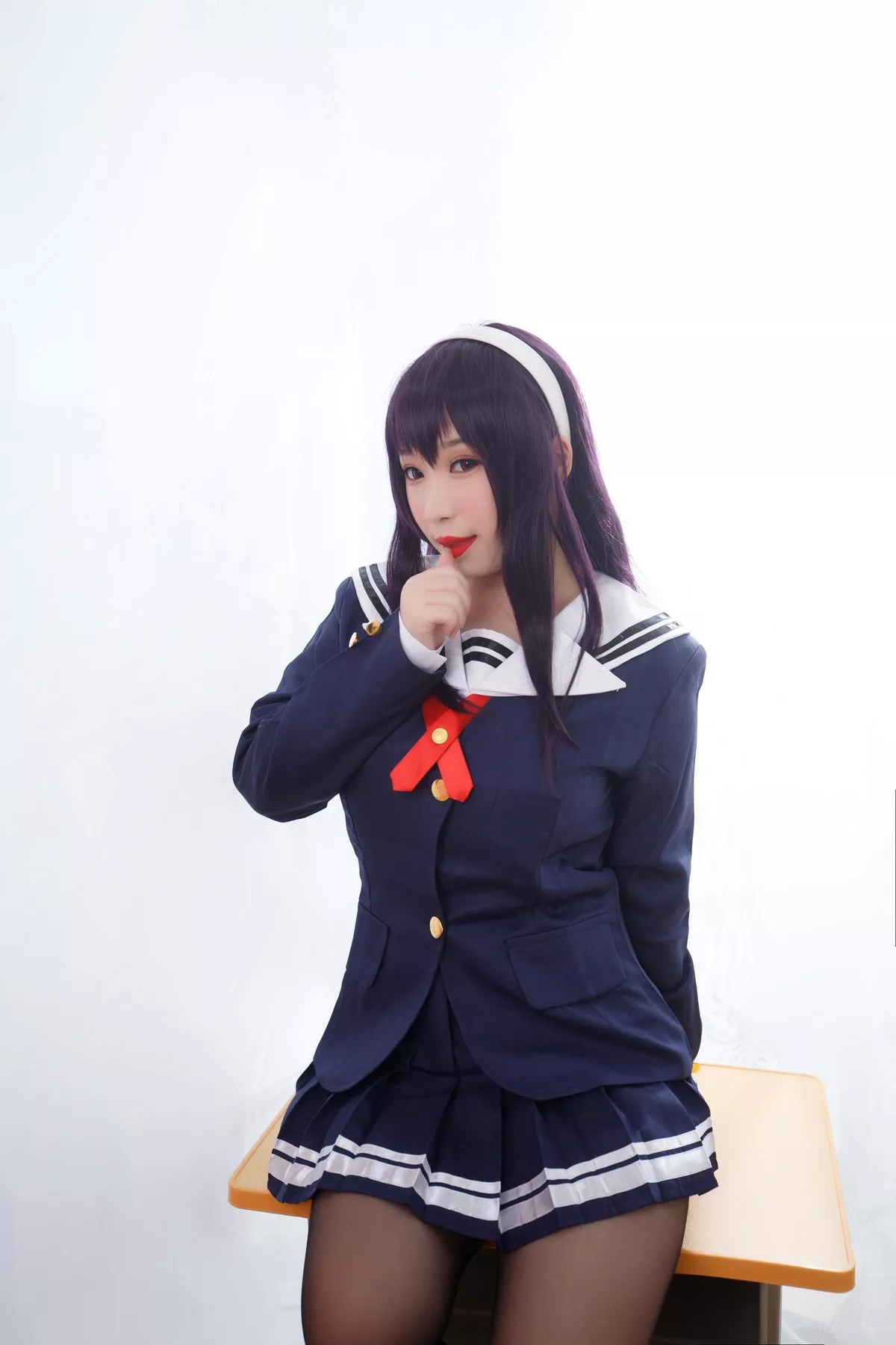 网络美女胡桃猫Kurumineko学姐主题私房脱性感学生制服露豪乳翘臀极致诱惑写真187P