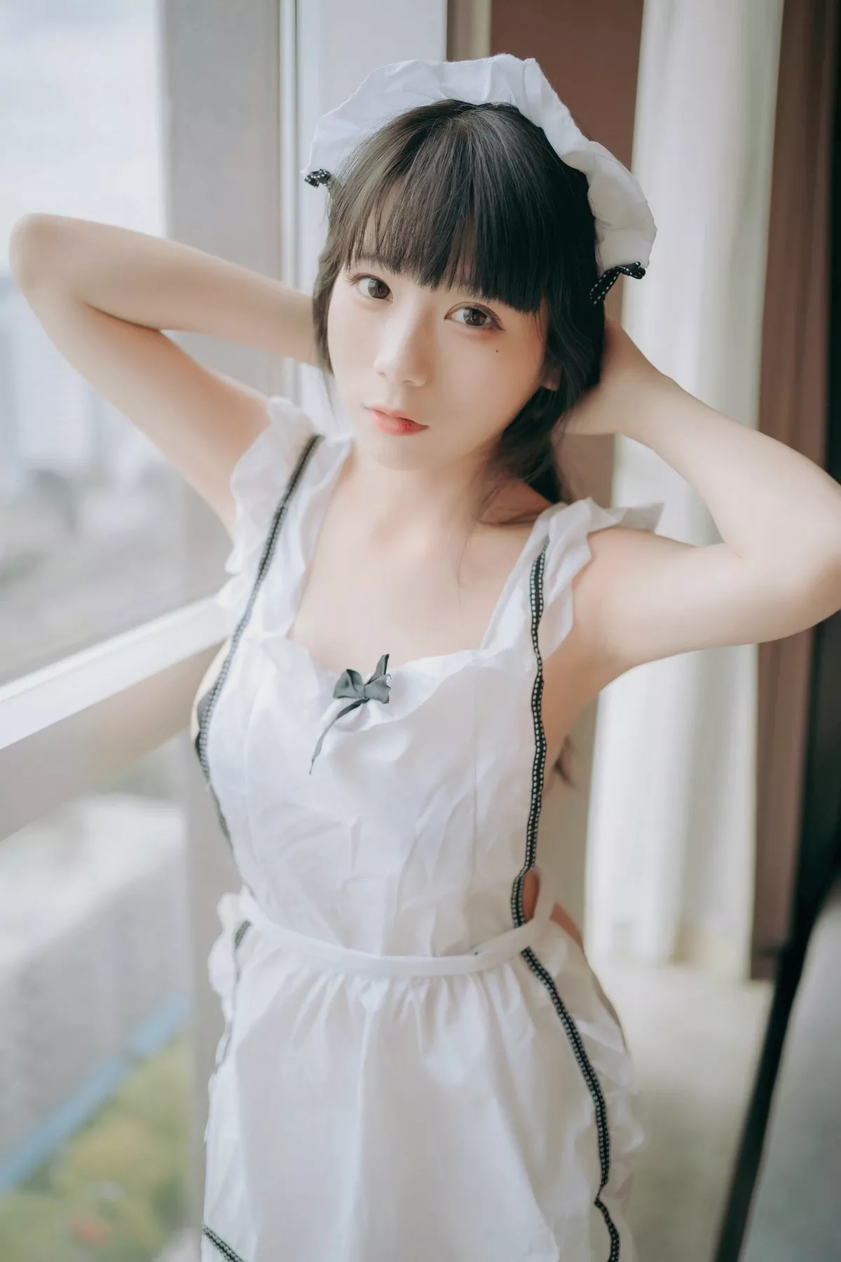 网络美女Usejan小厨娘主题私房浴室性感真空服饰半露豪乳遮点湿身诱惑写真46P