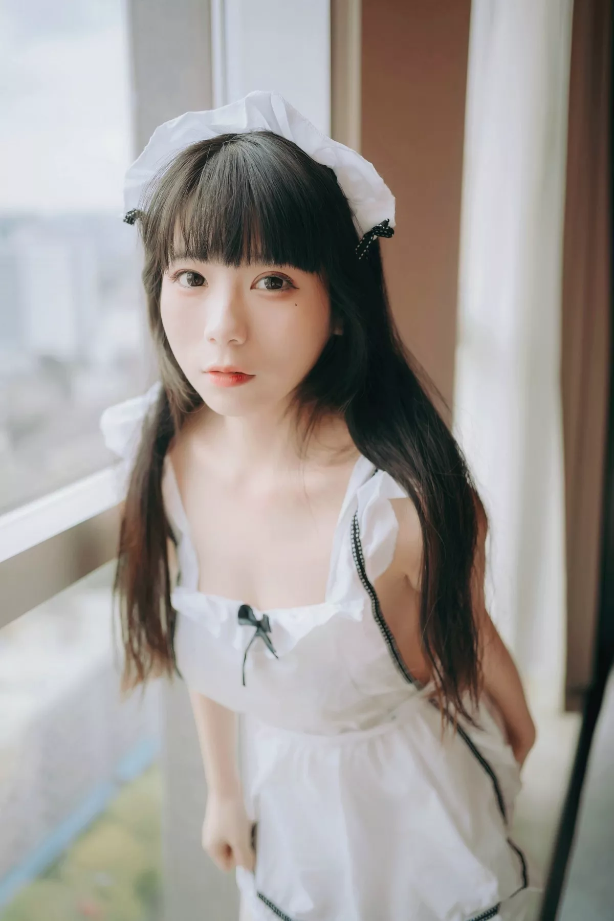 网络美女Usejan小厨娘主题私房浴室性感真空服饰半露豪乳遮点湿身诱惑写真46P