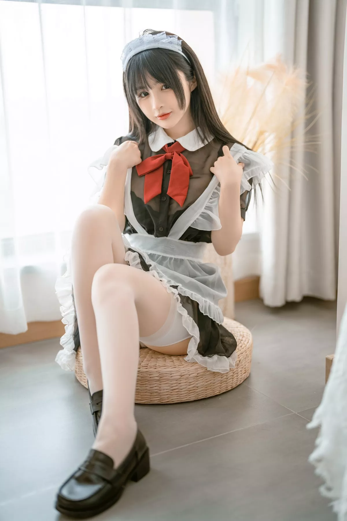 网络美女桜井宁宁可爱的女仆主题私房浴室脱女仆装露傲人豪乳遮点极致诱惑写真77P
