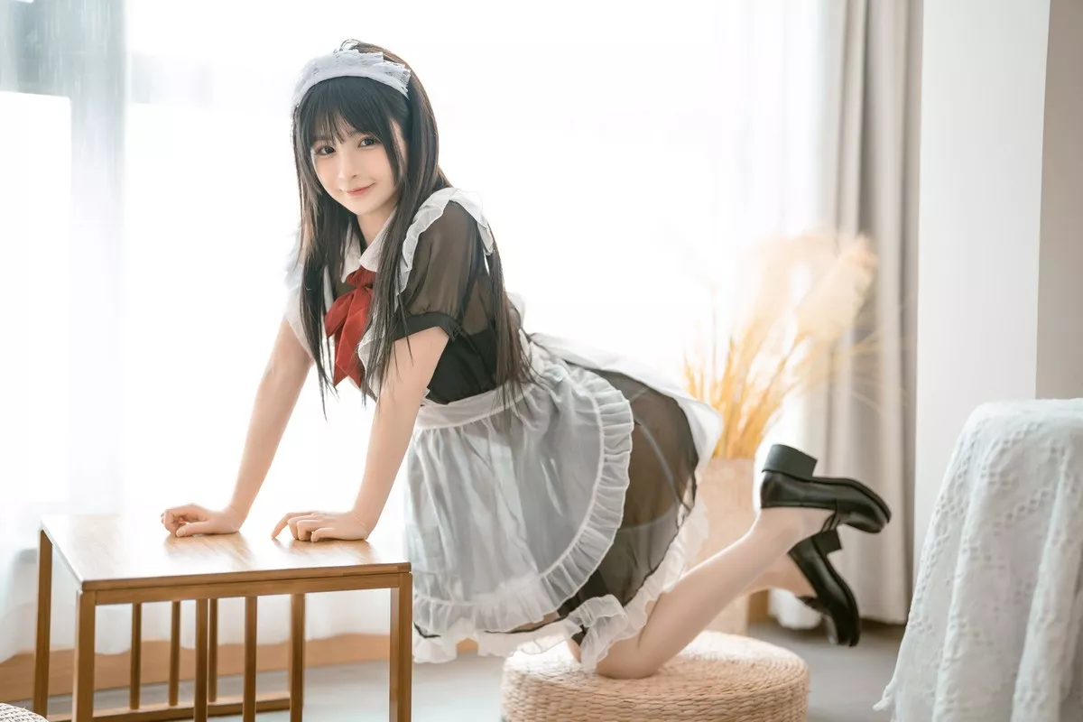网络美女桜井宁宁可爱的女仆主题私房浴室脱女仆装露傲人豪乳遮点极致诱惑写真77P