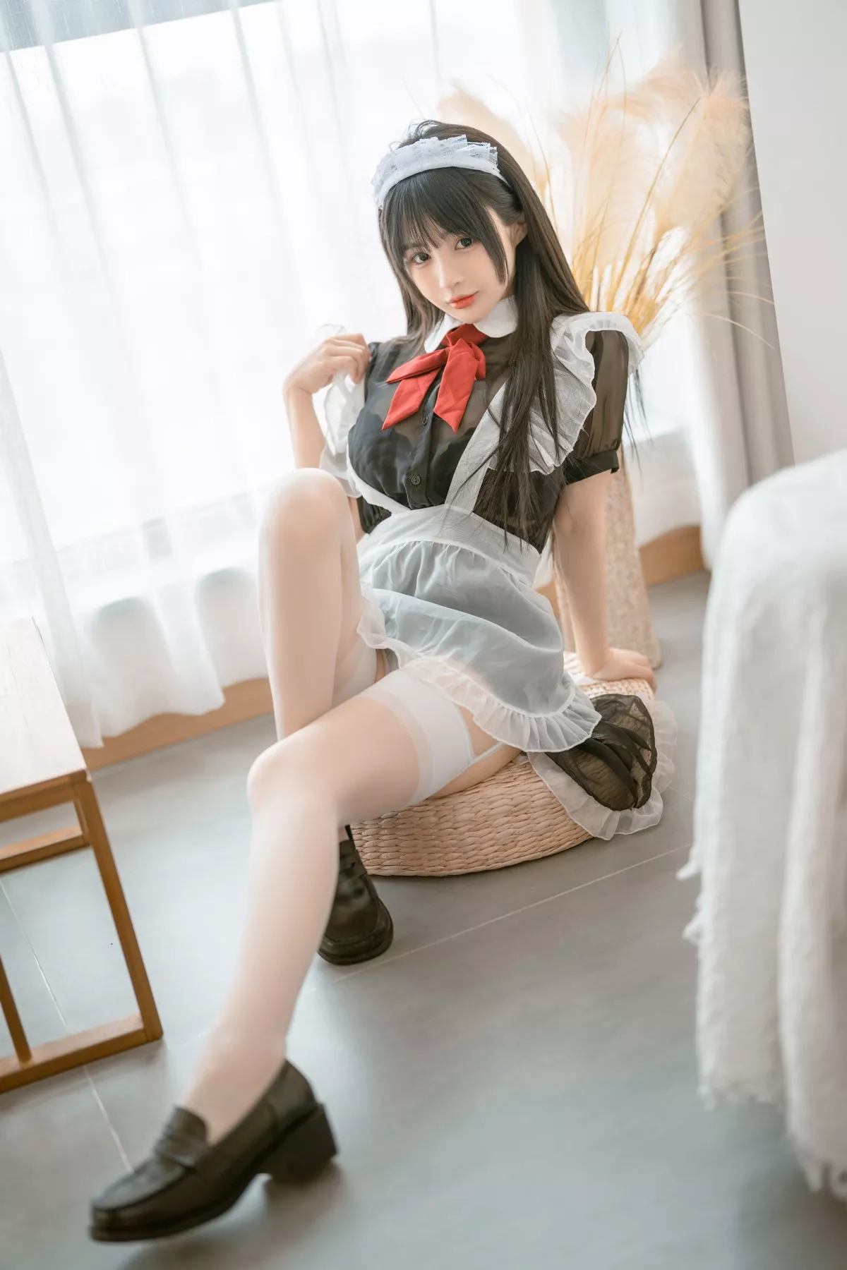 网络美女桜井宁宁可爱的女仆主题私房浴室脱女仆装露傲人豪乳遮点极致诱惑写真77P