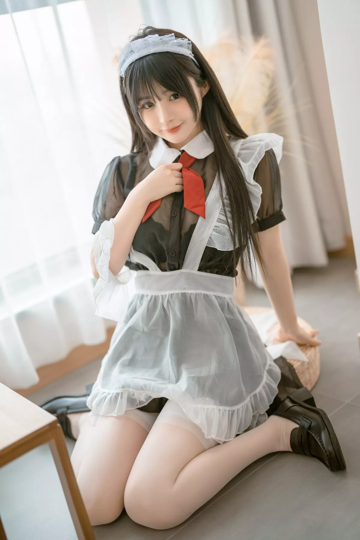 网络美女桜井宁宁可爱的女仆主题私房浴室脱女仆装露傲人豪乳遮点极致诱惑写真77P