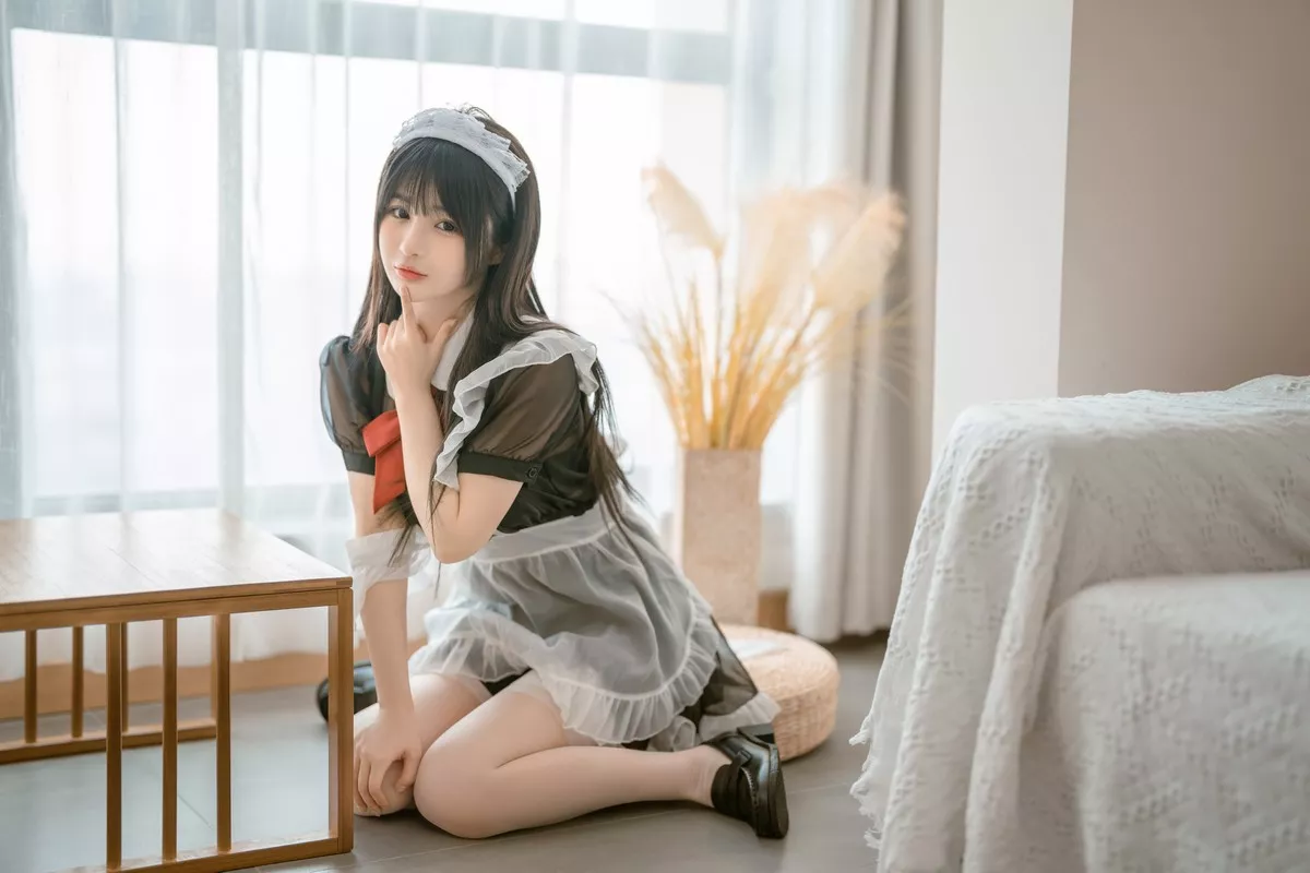 网络美女桜井宁宁可爱的女仆主题私房浴室脱女仆装露傲人豪乳遮点极致诱惑写真77P