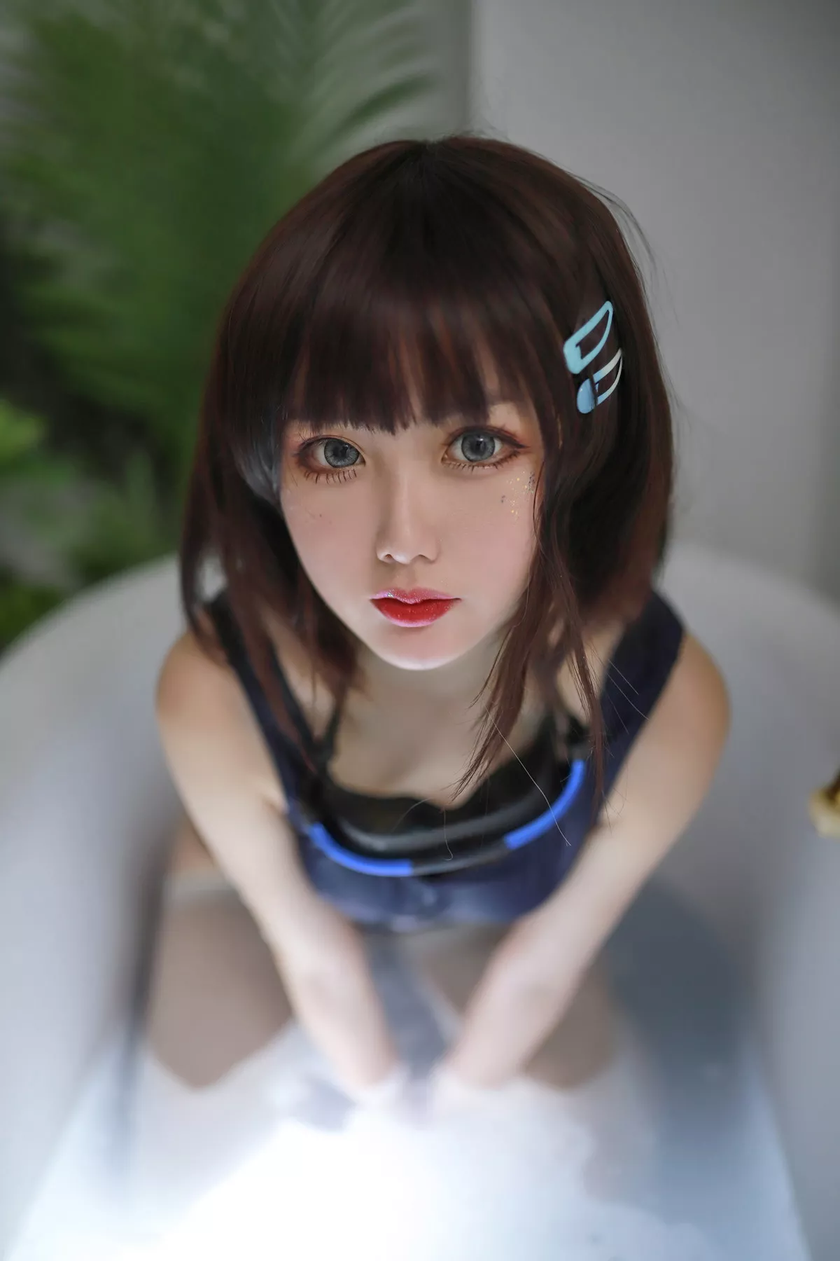 网络美女您的蛋蛋夏日泳装主题私房浴缸性感死库水泳衣湿身秀苗条身材诱惑写真40P