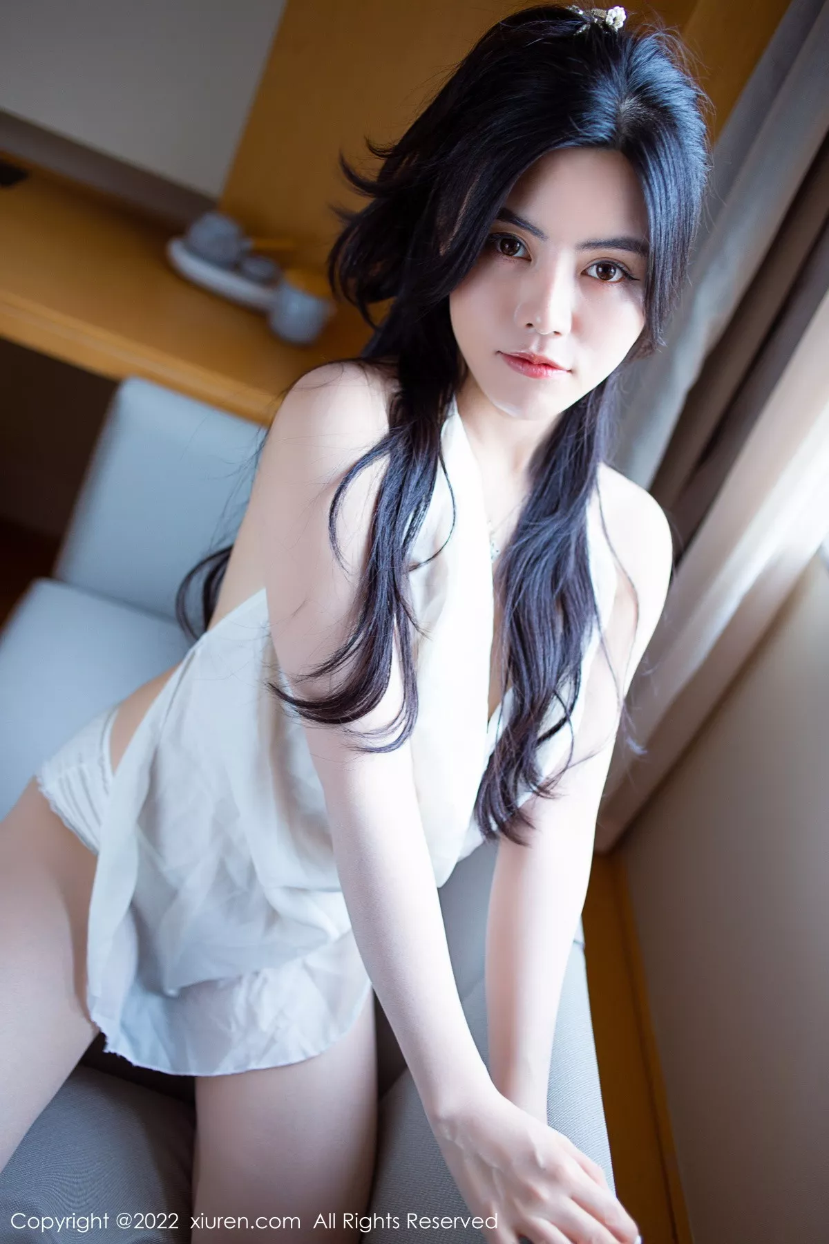 XiuRen第5929期_模特白甜私房多套服饰性感白色真空系列秀完美身材迷人诱惑写真94P
