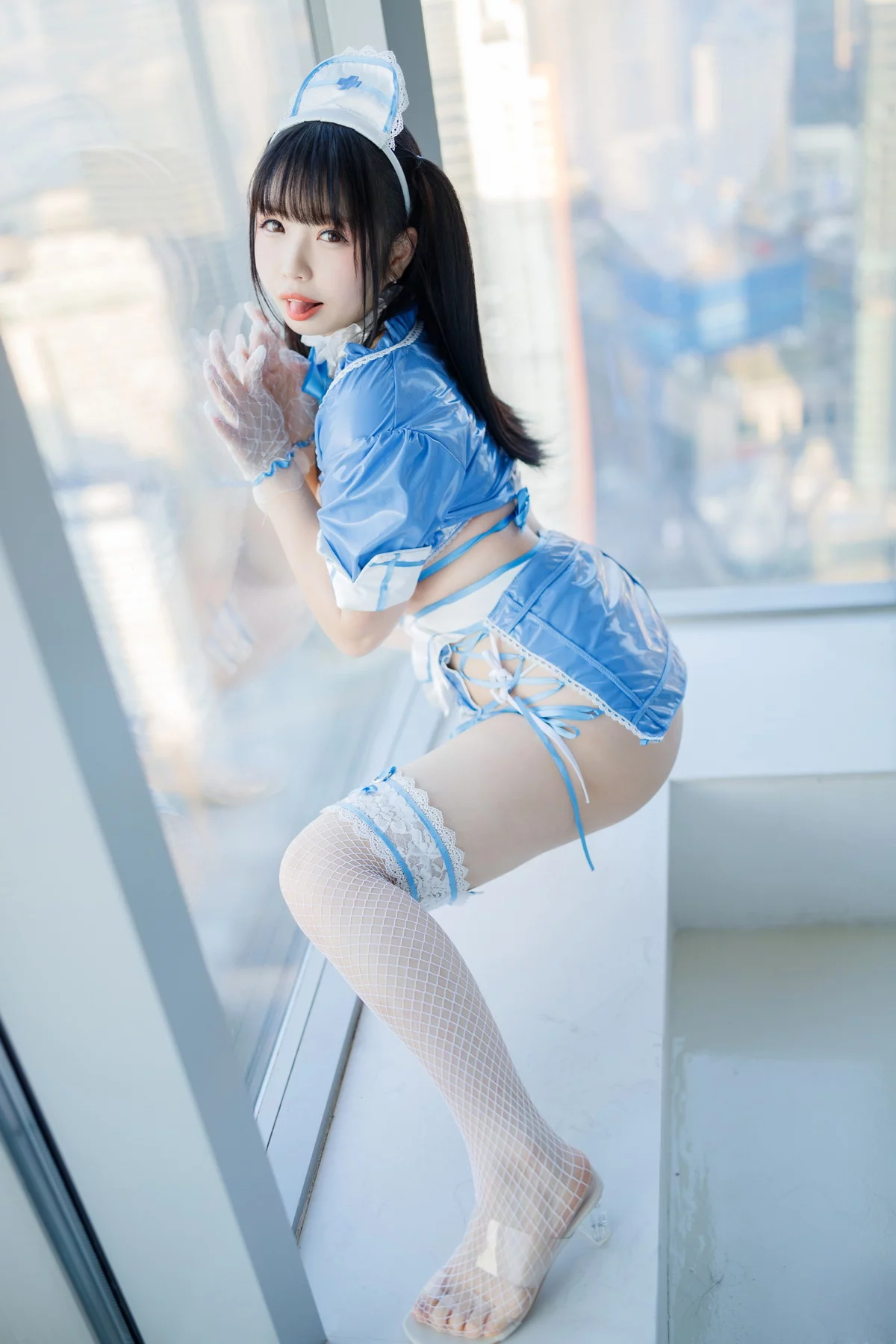 网络美女胡桃猫＆十万珍吱伏特诊疗预约主题私房性感姐妹花情趣内衣惹火诱惑写真167P