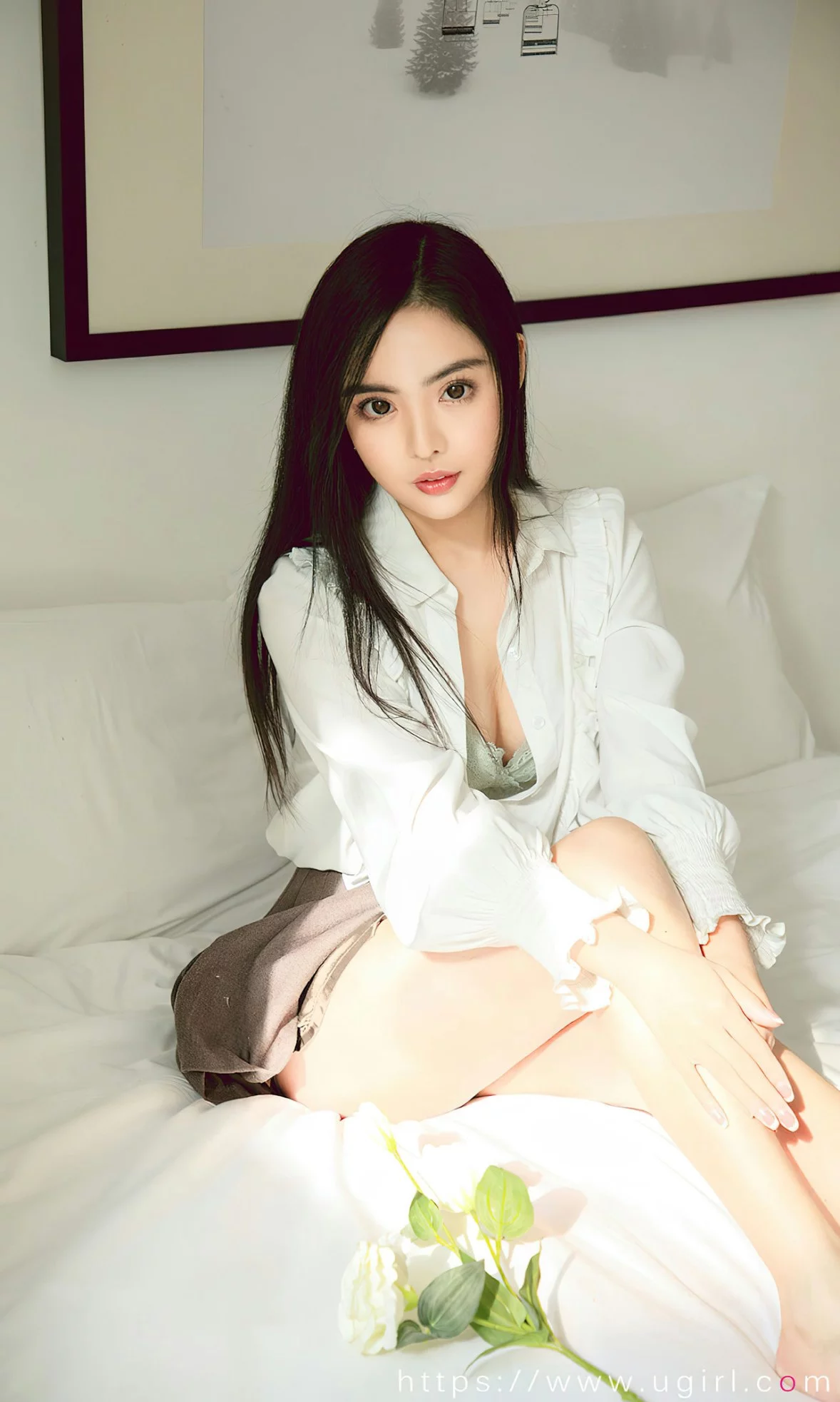 [Ugirls爱尤物]No.2518_模特柳嫣嫣红尘牵挂主题性感蕾丝内衣系列秀完美身材诱惑写真35P