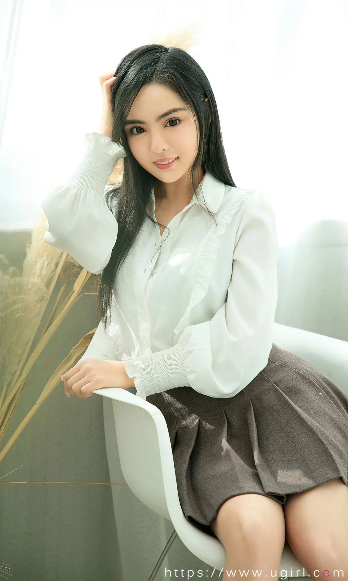 [Ugirls爱尤物]No.2518_模特柳嫣嫣红尘牵挂主题性感蕾丝内衣系列秀完美身材诱惑写真35P