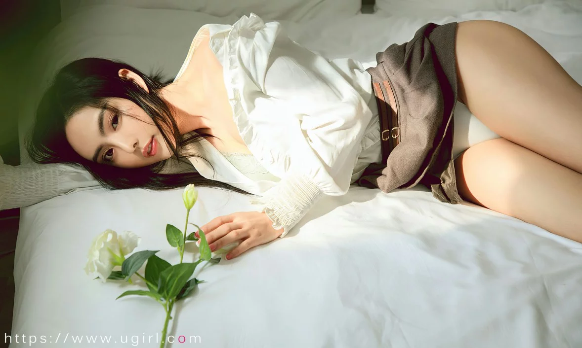 [Ugirls爱尤物]No.2518_模特柳嫣嫣红尘牵挂主题性感蕾丝内衣系列秀完美身材诱惑写真35P