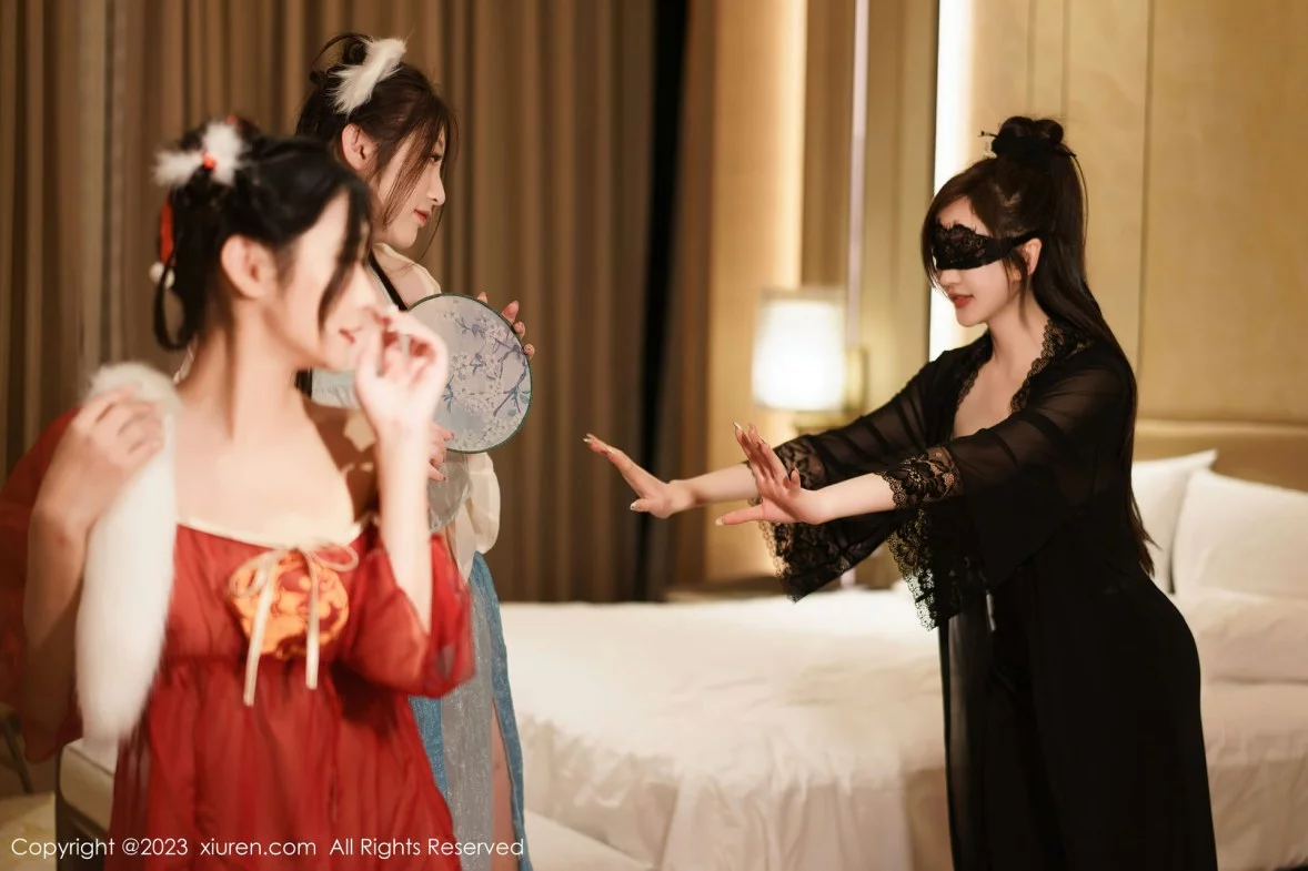 XiuRen第6170期_模特合集女神妲己＆阿姣＆周妍希私房性感古装服饰完美诱惑写真86P