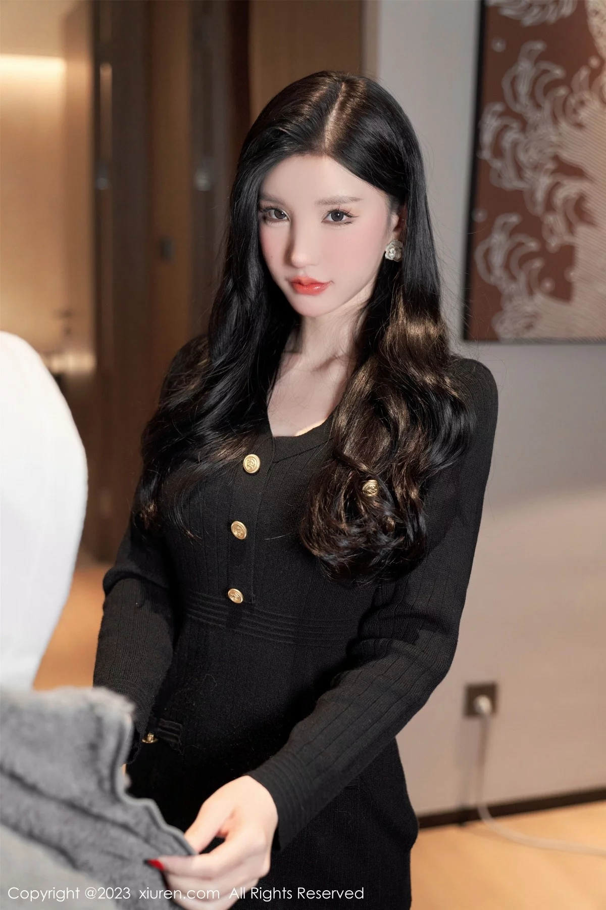 XiuRen第6401期_女神周于希Sally暗恋的味道主题性感豹纹内衣秀惹火身材诱惑写真71P