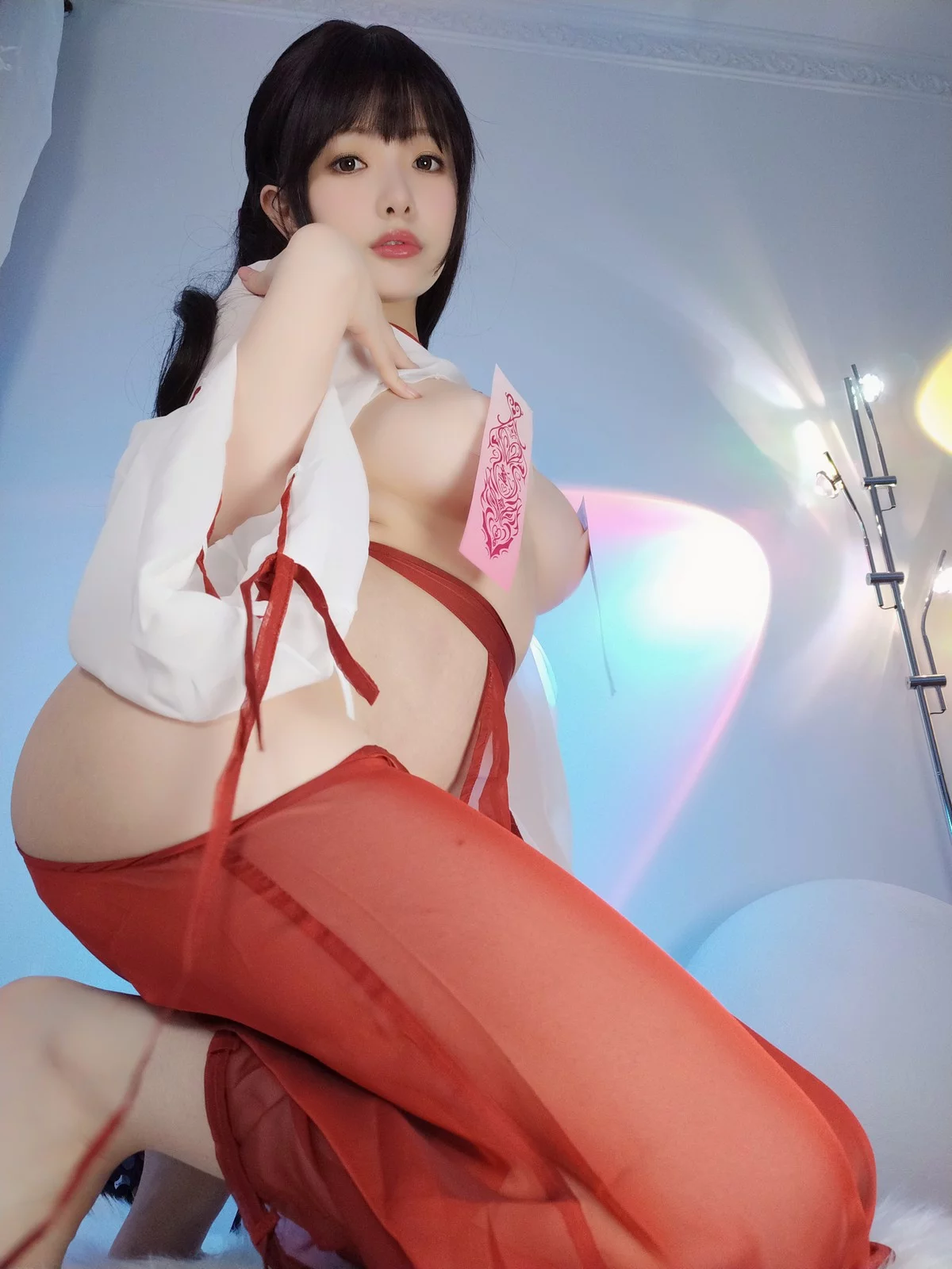 动漫博主雯妹不讲道理万圣节豪华版主题私房多套服饰系列秀惹火身材诱惑写真120P