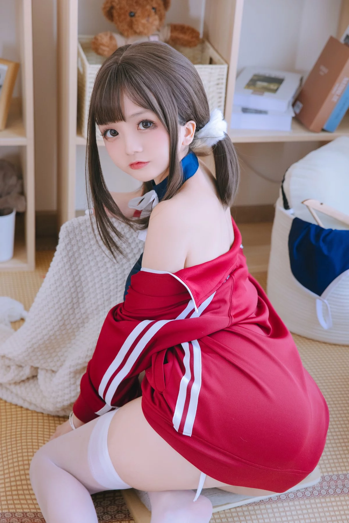 Cosplay美女日奈娇网纱死库水主题性感死库水配超薄黑丝秀惹火身材诱惑写真156P