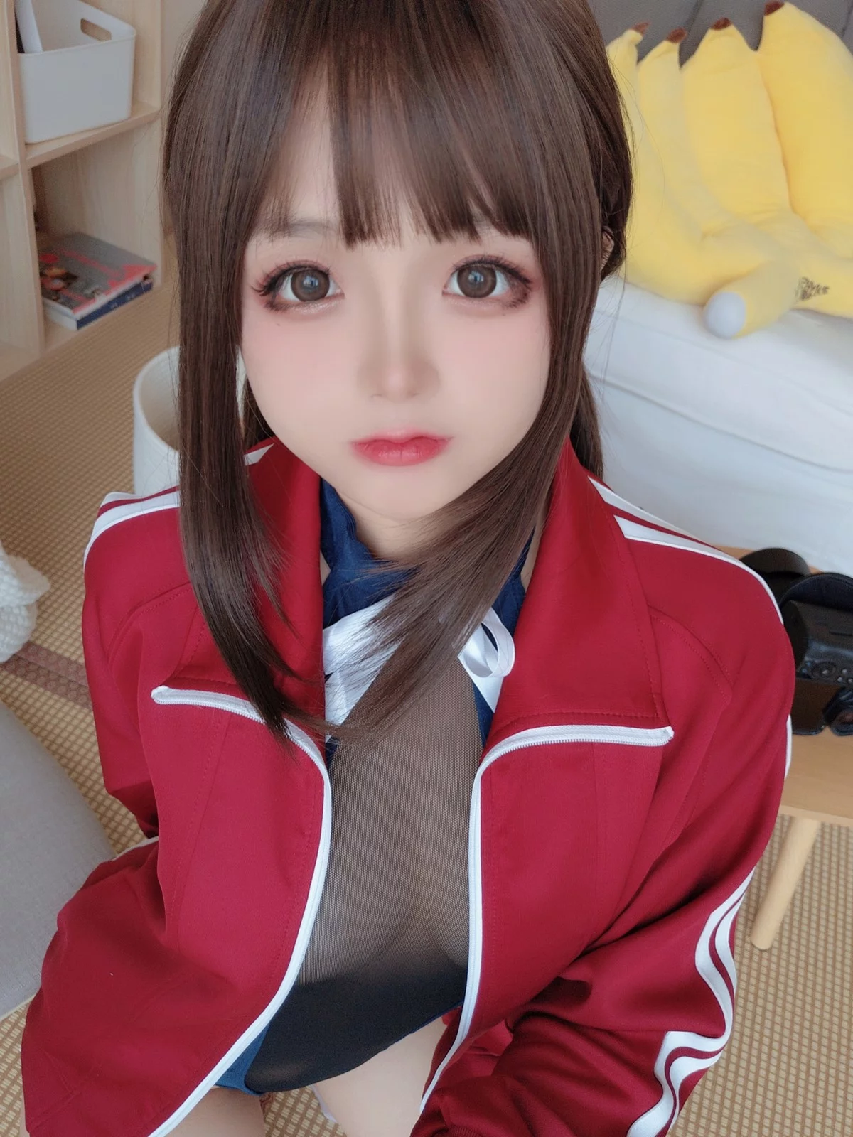 Cosplay美女日奈娇网纱死库水主题性感死库水配超薄黑丝秀惹火身材诱惑写真156P