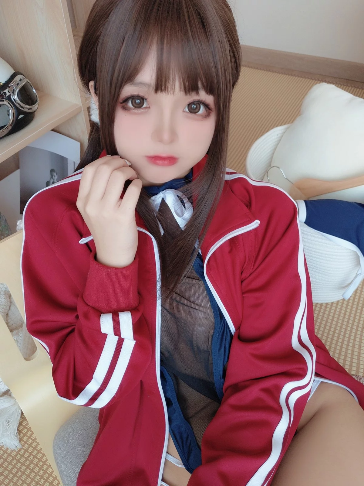 Cosplay美女日奈娇网纱死库水主题性感死库水配超薄黑丝秀惹火身材诱惑写真156P