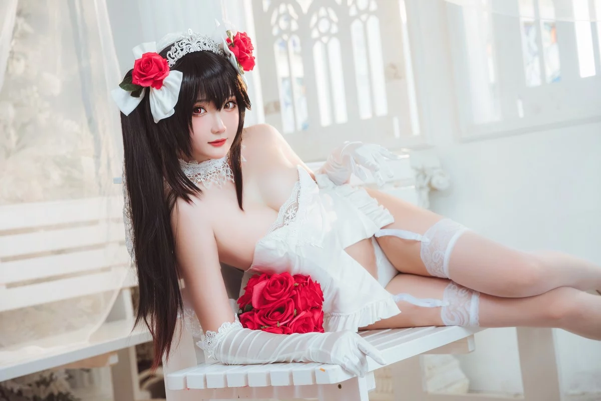 Coser美女瓜希酱时崎狂三主题私房性感多套服饰秀翘臀美腿迷人诱惑写真156P