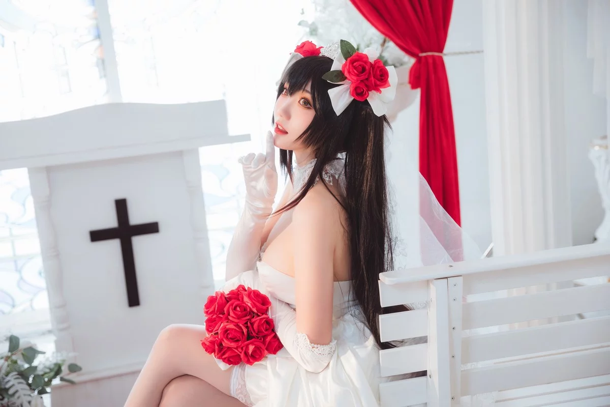 Coser美女瓜希酱时崎狂三主题私房性感多套服饰秀翘臀美腿迷人诱惑写真156P