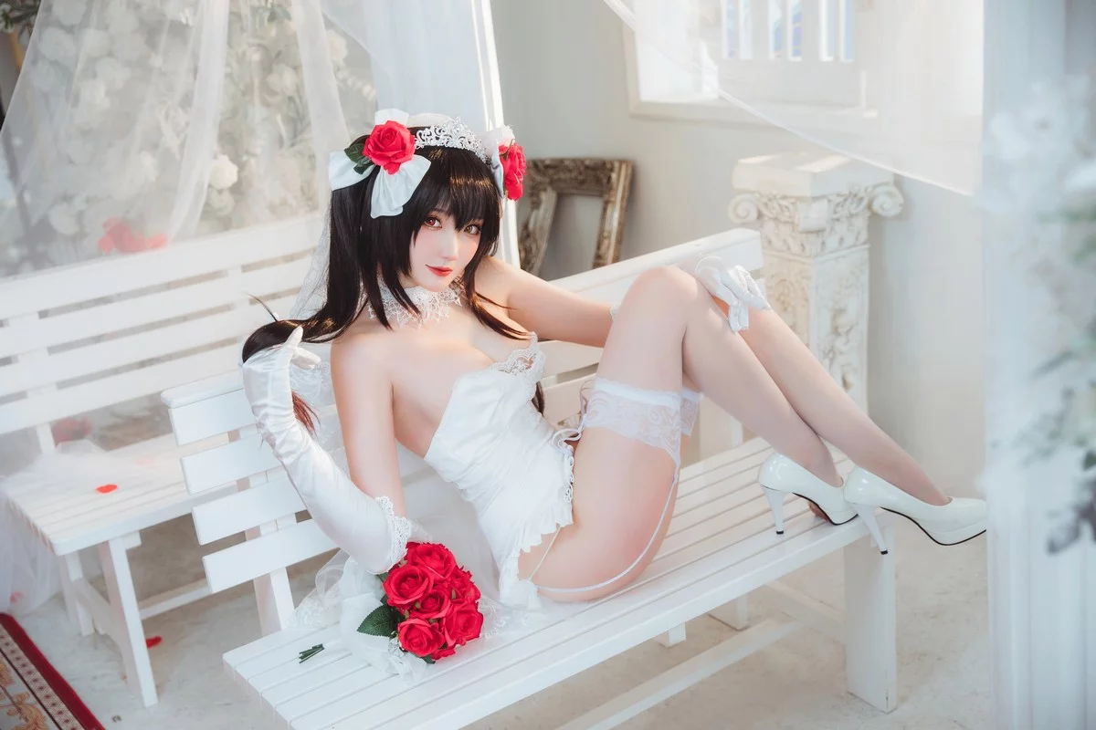 Coser美女瓜希酱时崎狂三主题私房性感多套服饰秀翘臀美腿迷人诱惑写真156P