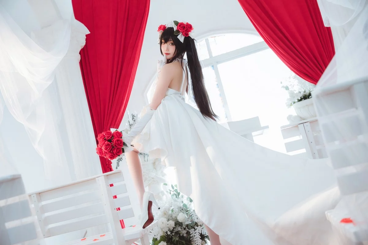 Coser美女瓜希酱时崎狂三主题私房性感多套服饰秀翘臀美腿迷人诱惑写真156P