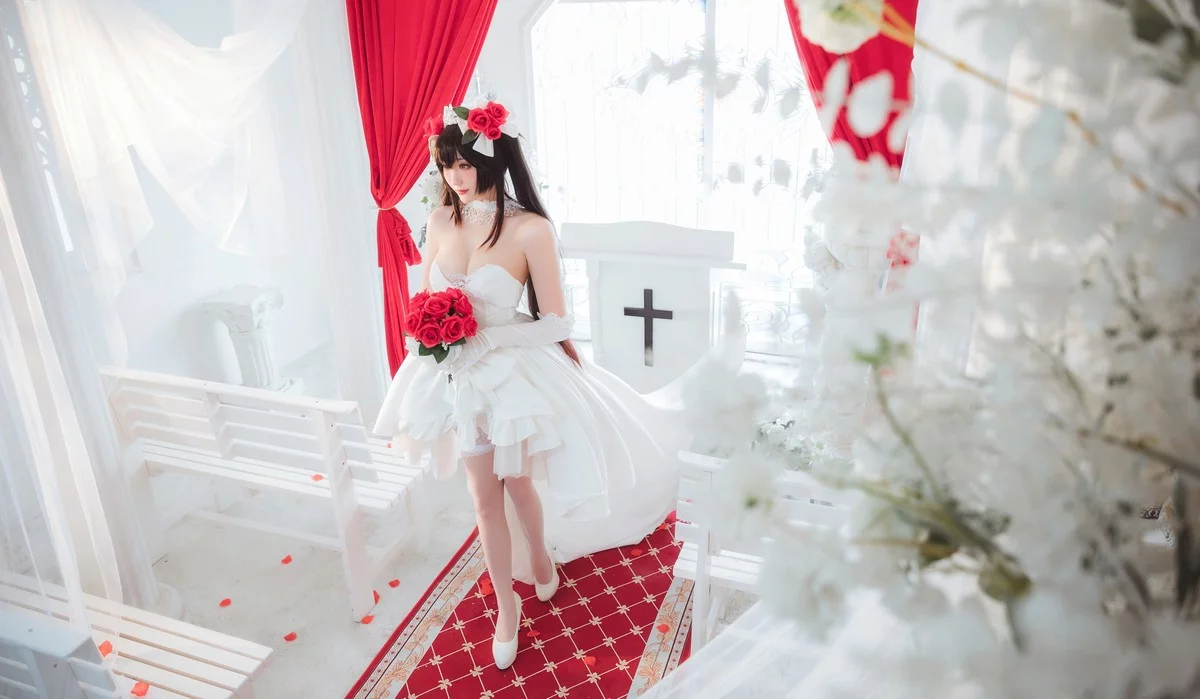Coser美女瓜希酱时崎狂三主题私房性感多套服饰秀翘臀美腿迷人诱惑写真156P