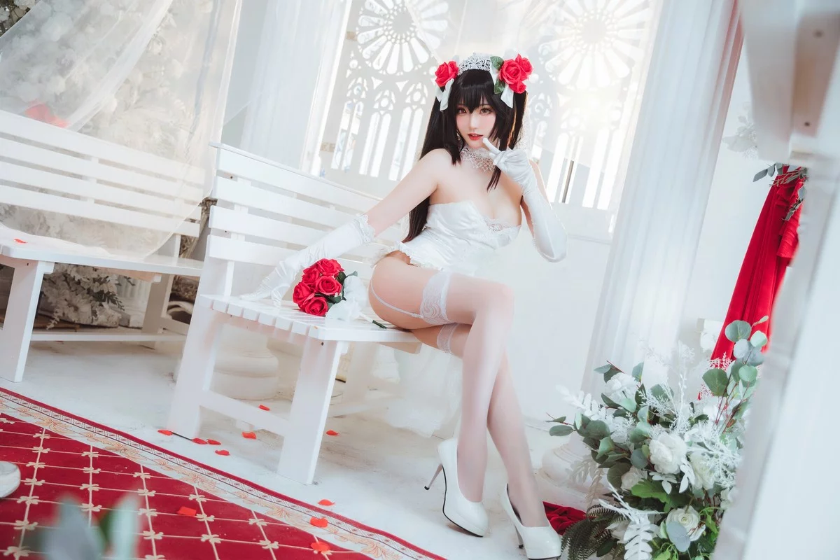 Coser美女瓜希酱时崎狂三主题私房性感多套服饰秀翘臀美腿迷人诱惑写真156P