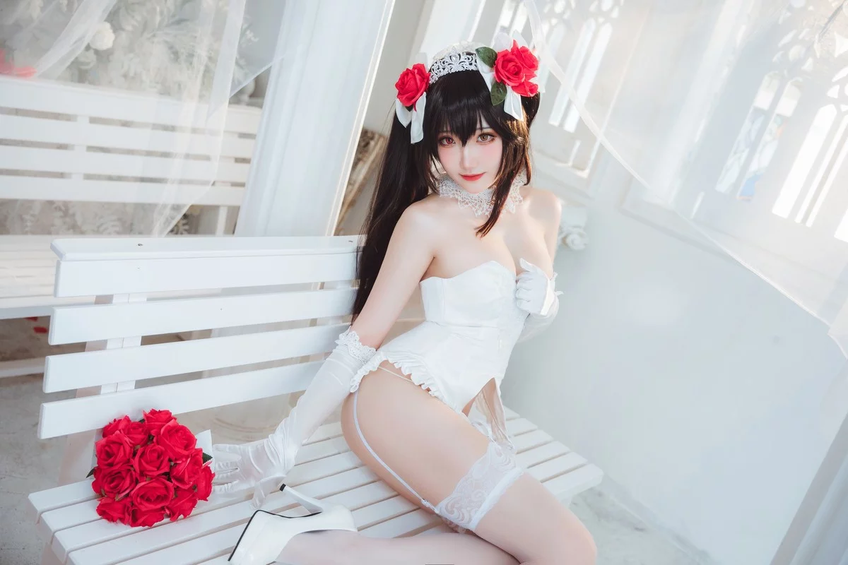 Coser美女瓜希酱时崎狂三主题私房性感多套服饰秀翘臀美腿迷人诱惑写真156P