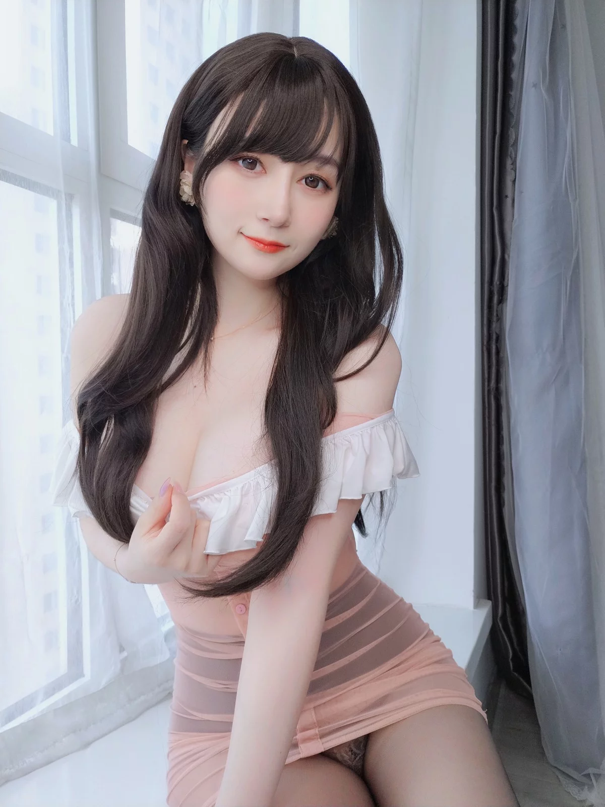 Coser小姐姐白银2023年02月合集性感黑色薄透修女服秀丰满身材迷人诱惑写真276P