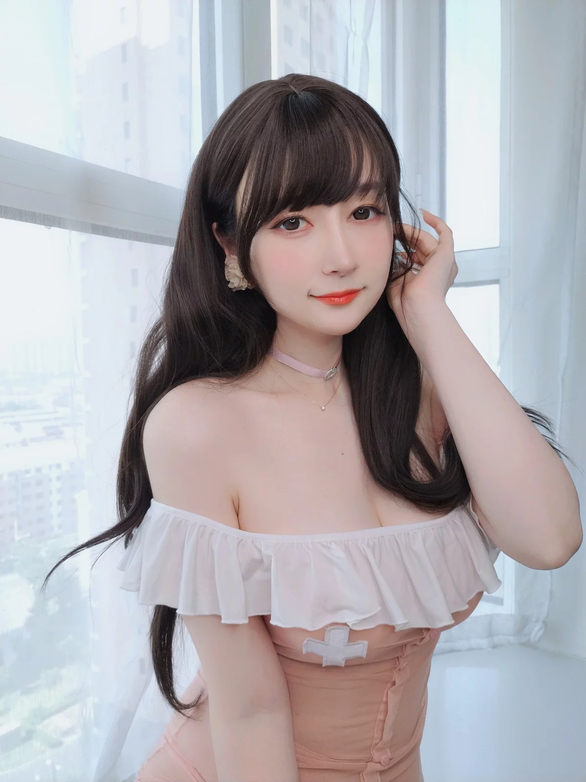 Coser小姐姐白银2023年02月合集性感黑色薄透修女服秀丰满身材迷人诱惑写真276P