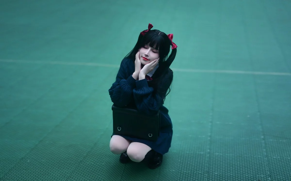 网络美女鹿八岁少女的悸动主题脱性感学生制服露蕾丝内衣秀惹火身材诱惑写真116P