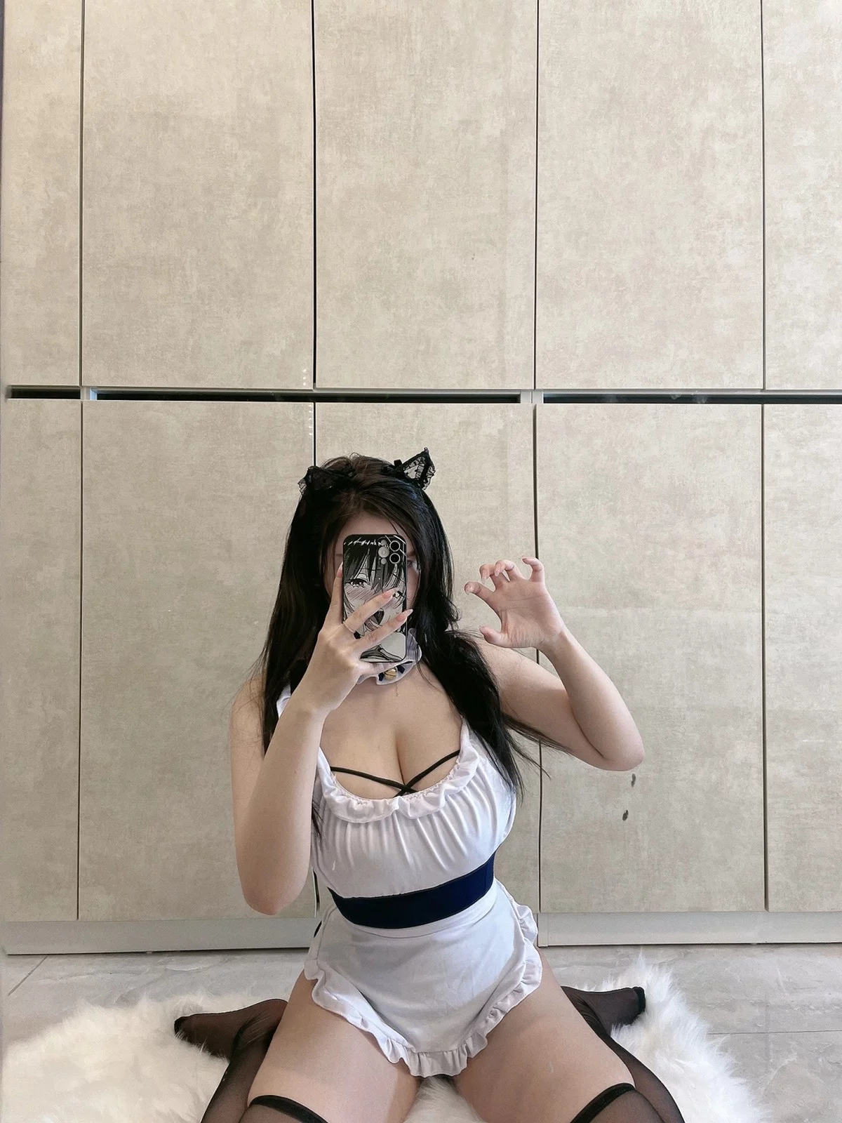 美妆博主是可欣耶自购系列主题私房性感多套服饰秀丰满身材完美诱惑写真500P