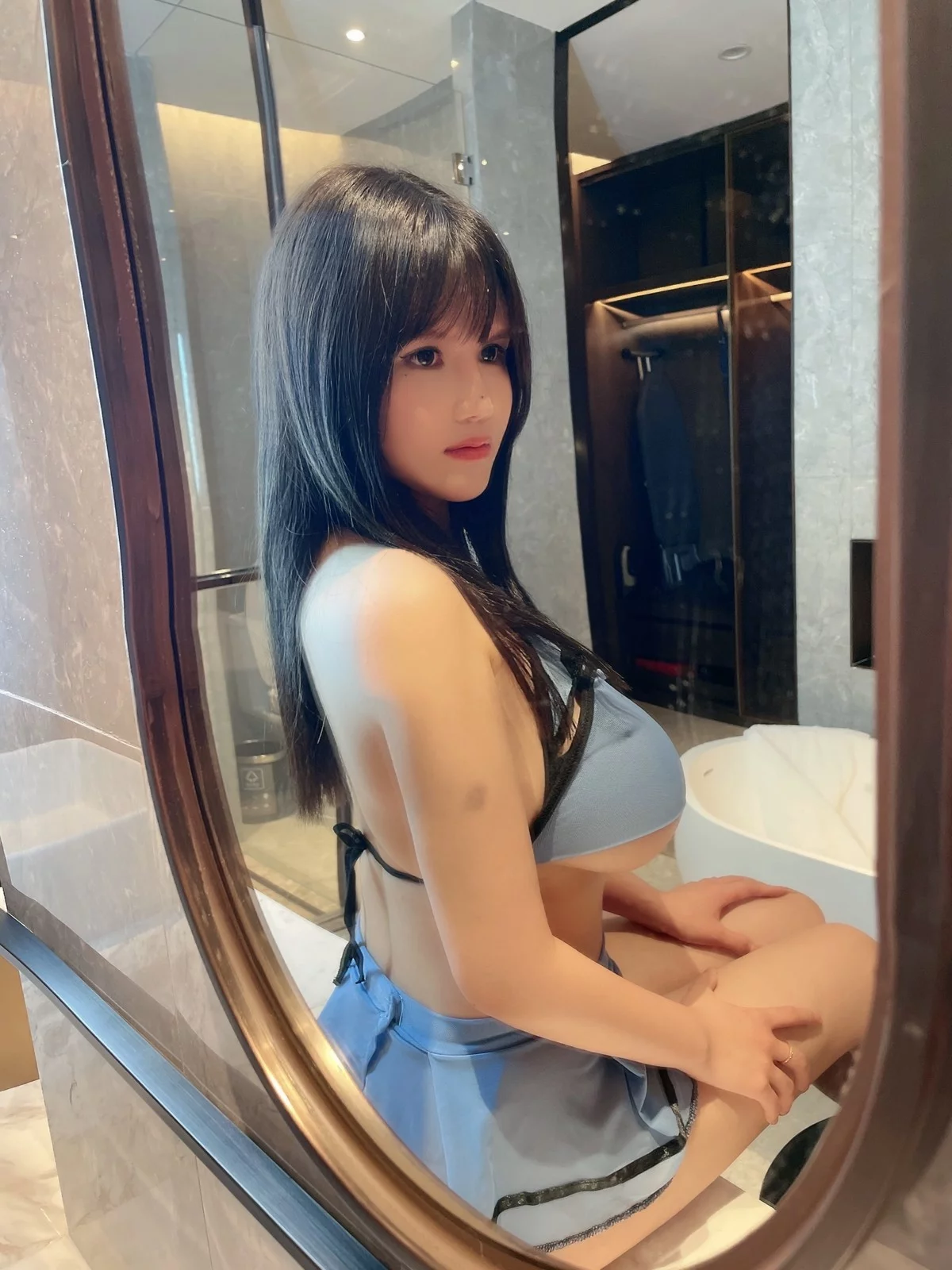 美妆博主是可欣耶自购系列主题私房性感多套服饰秀丰满身材完美诱惑写真500P
