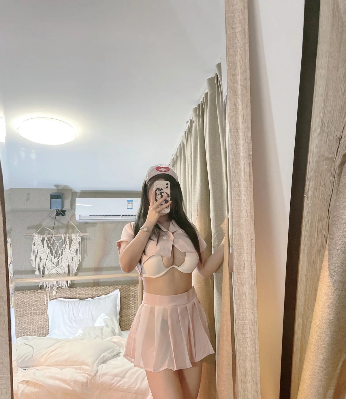 美妆博主是可欣耶自购系列主题私房性感多套服饰秀丰满身材完美诱惑写真500P