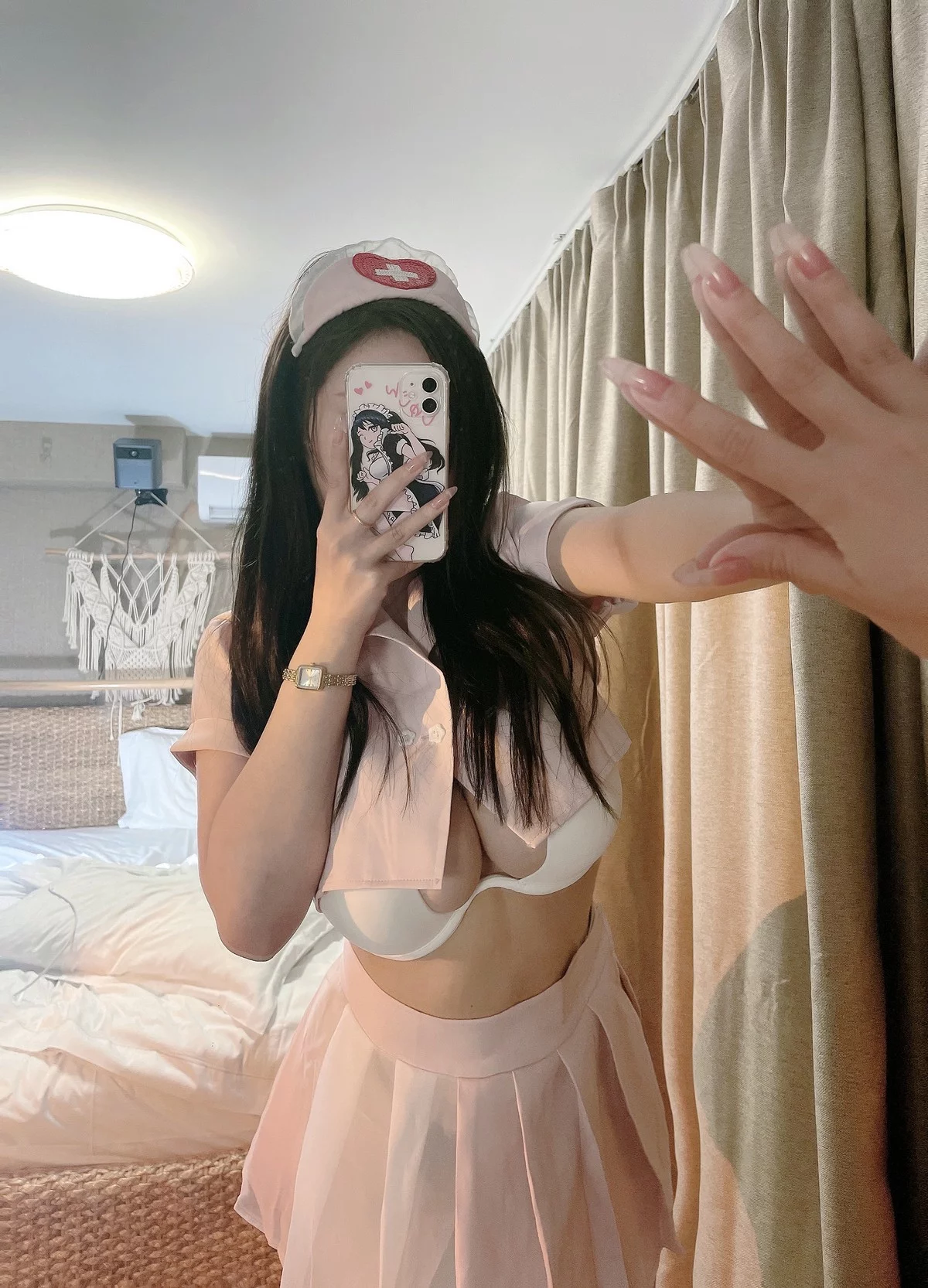 美妆博主是可欣耶自购系列主题私房性感多套服饰秀丰满身材完美诱惑写真500P
