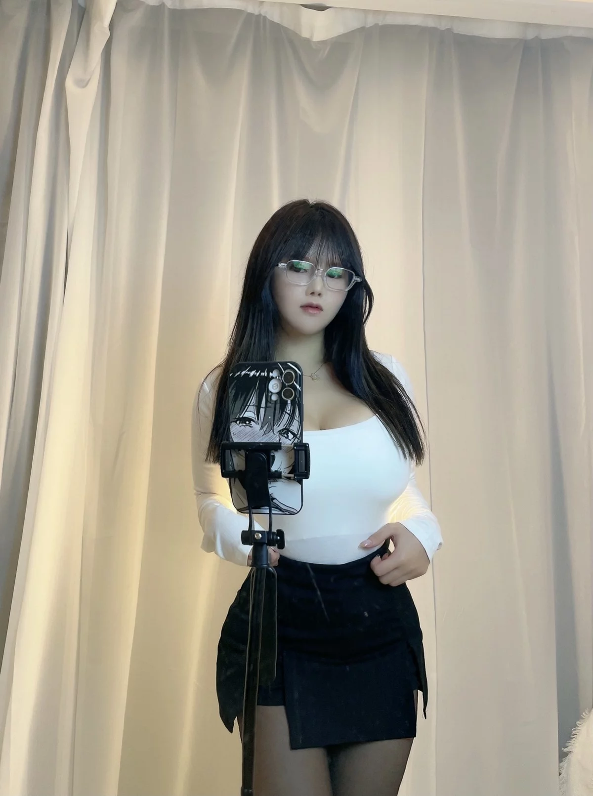 美妆博主是可欣耶自购系列主题私房性感多套服饰秀丰满身材完美诱惑写真500P