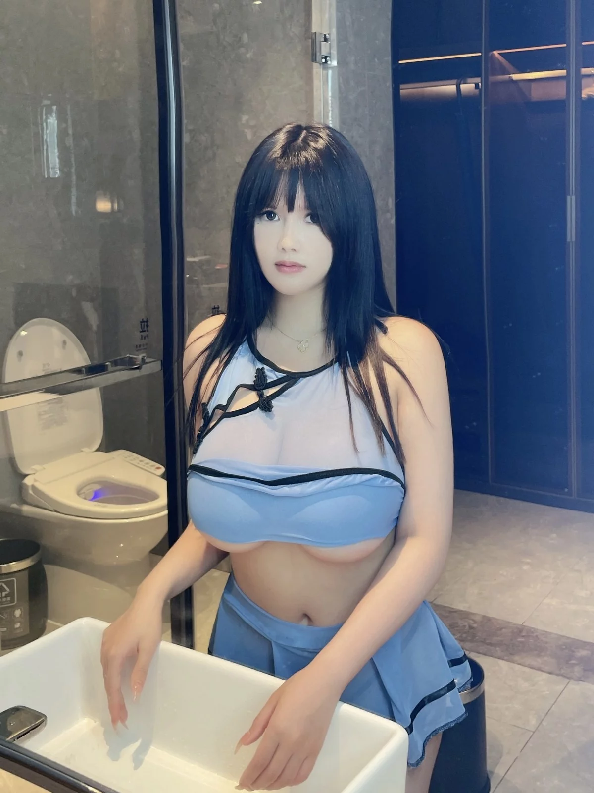 美妆博主是可欣耶自购系列主题私房性感多套服饰秀丰满身材完美诱惑写真500P