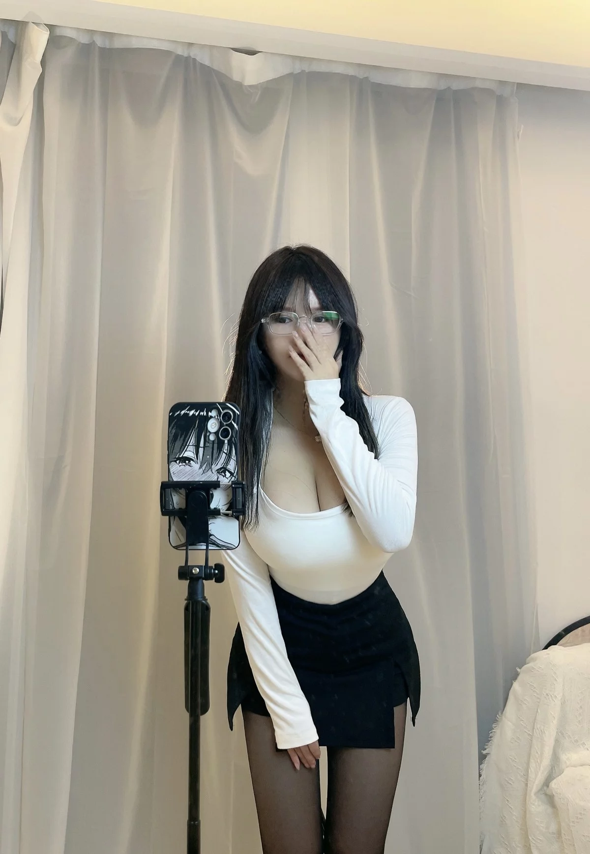 美妆博主是可欣耶自购系列主题私房性感多套服饰秀丰满身材完美诱惑写真500P
