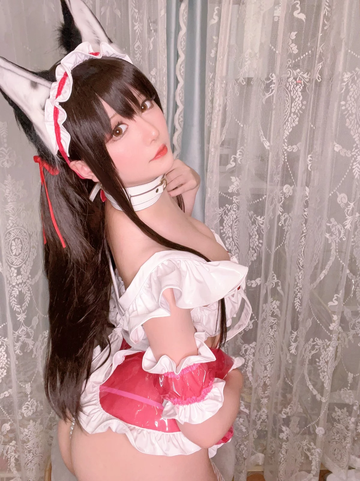 Coser小姐姐星之迟迟催眠妹妹主题私房性感服饰下白色内衣秀丰满身材诱惑写真179P