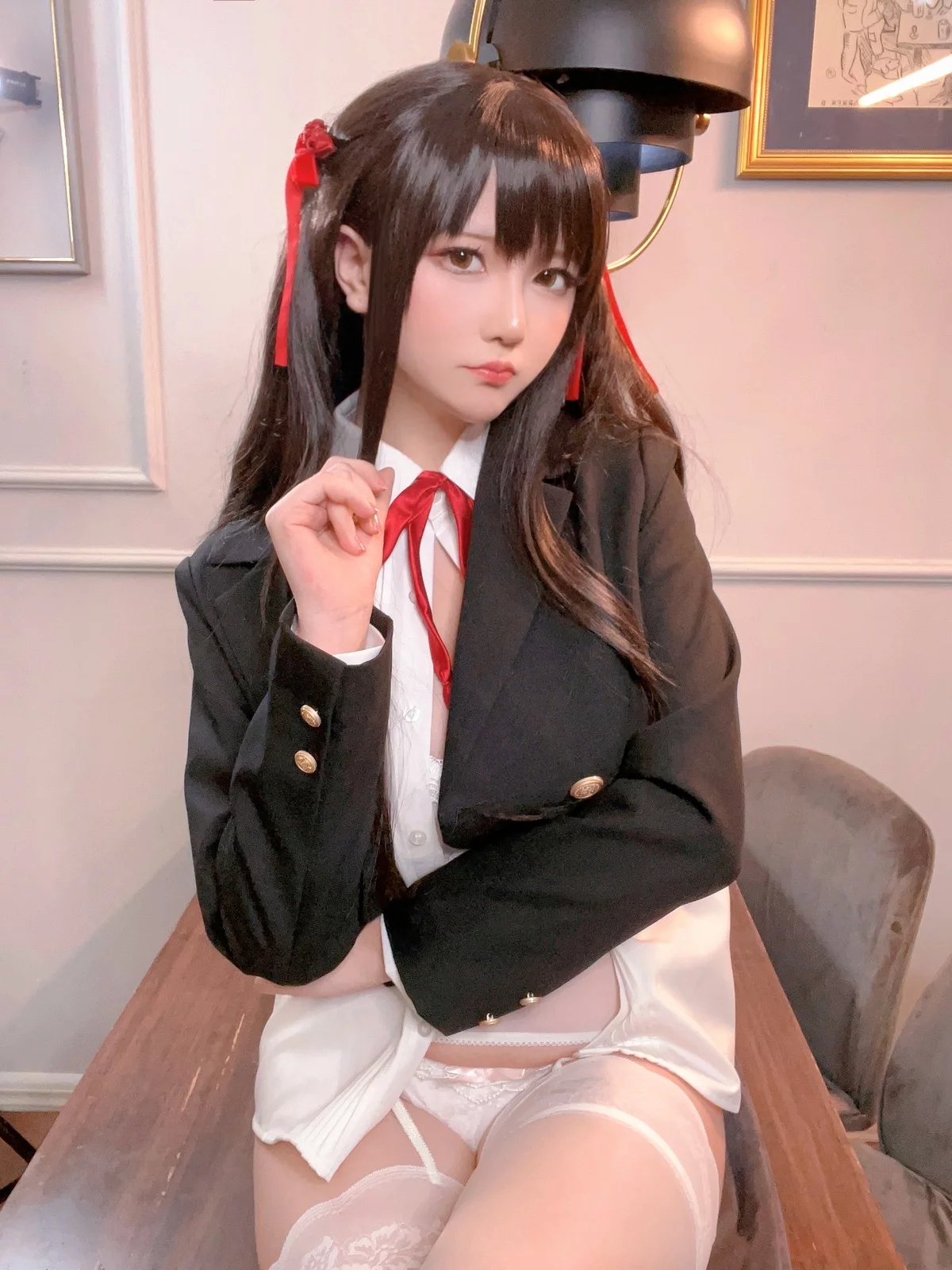 Coser小姐姐星之迟迟催眠妹妹主题私房性感服饰下白色内衣秀丰满身材诱惑写真179P