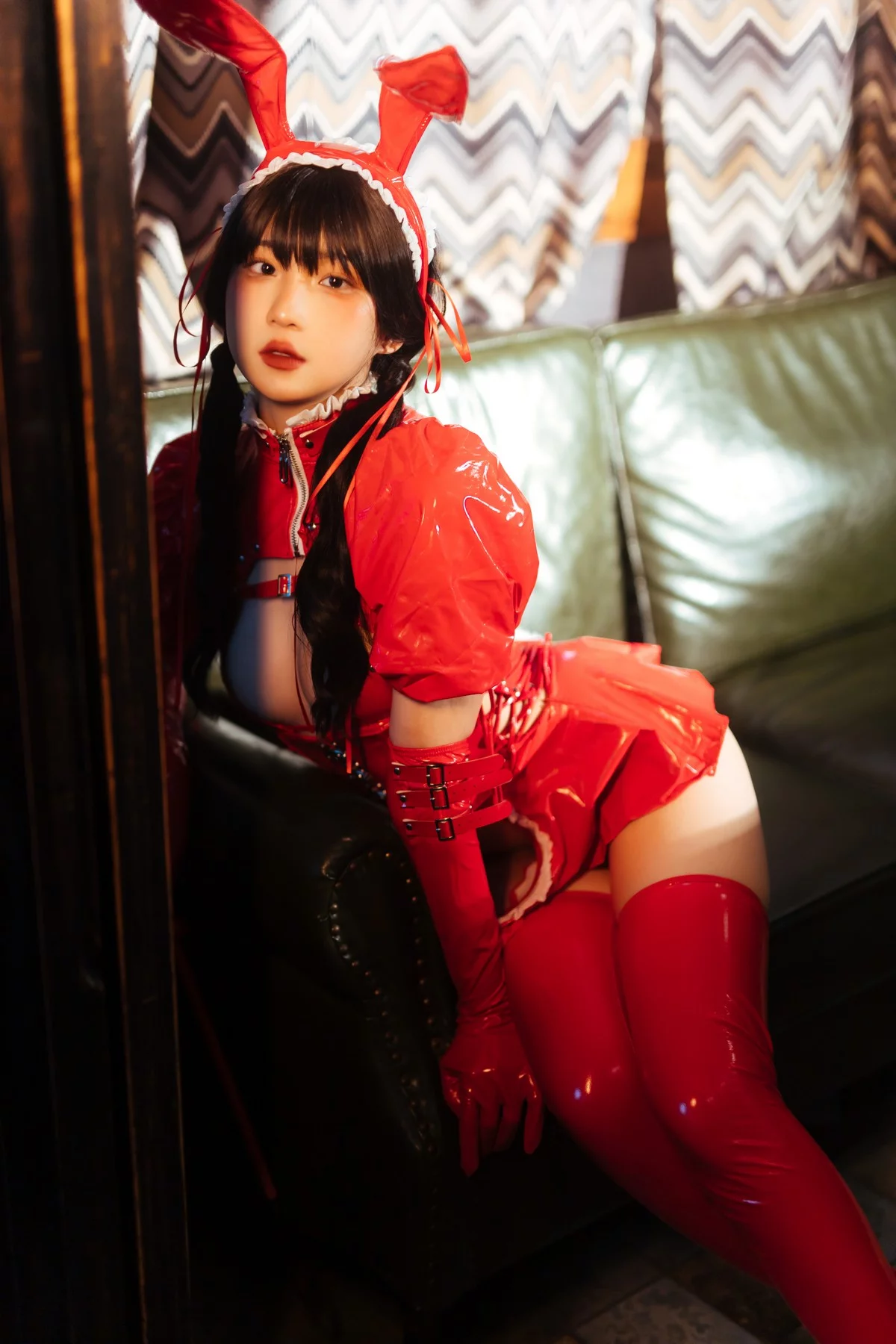Corer美女瓦斯塔亚小龙虾兔女郎主题私房性感兔女郎服饰系列秀完美身材诱惑写真134P