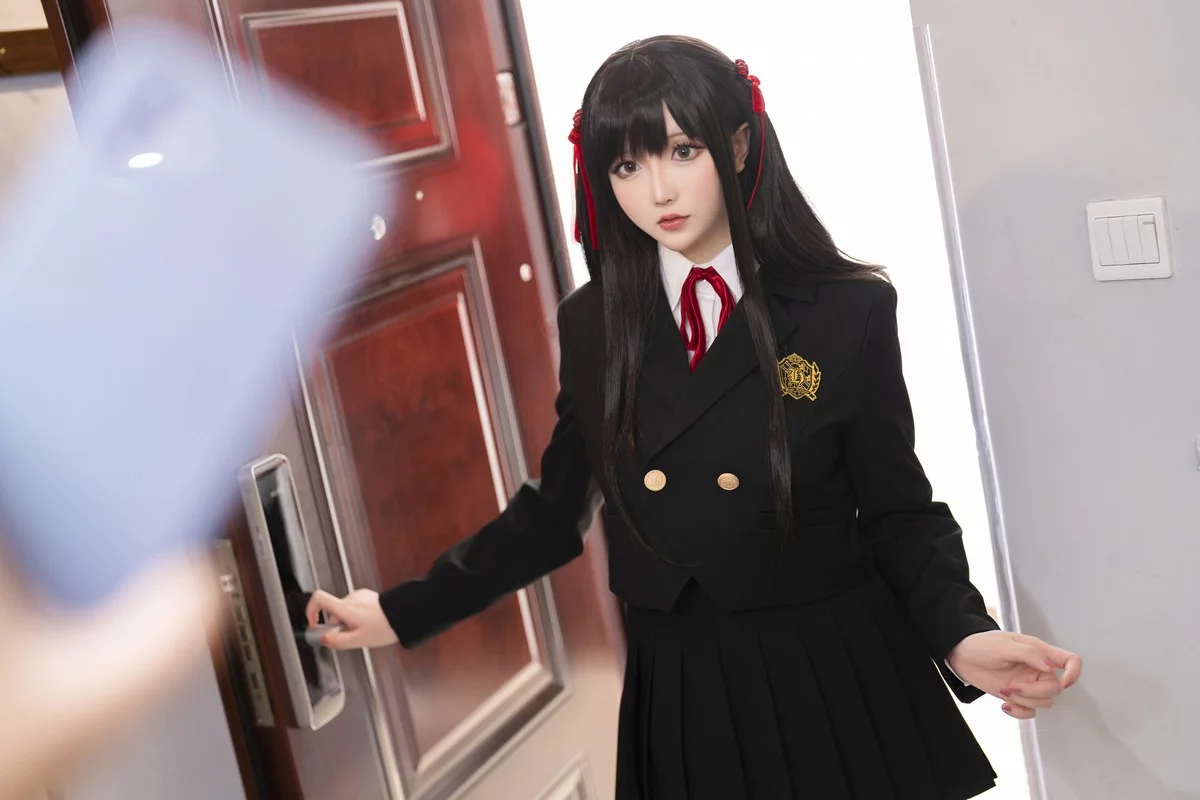 Coser小姐姐星之迟迟催眠妹妹主题私房性感服饰下白色内衣秀丰满身材诱惑写真179P