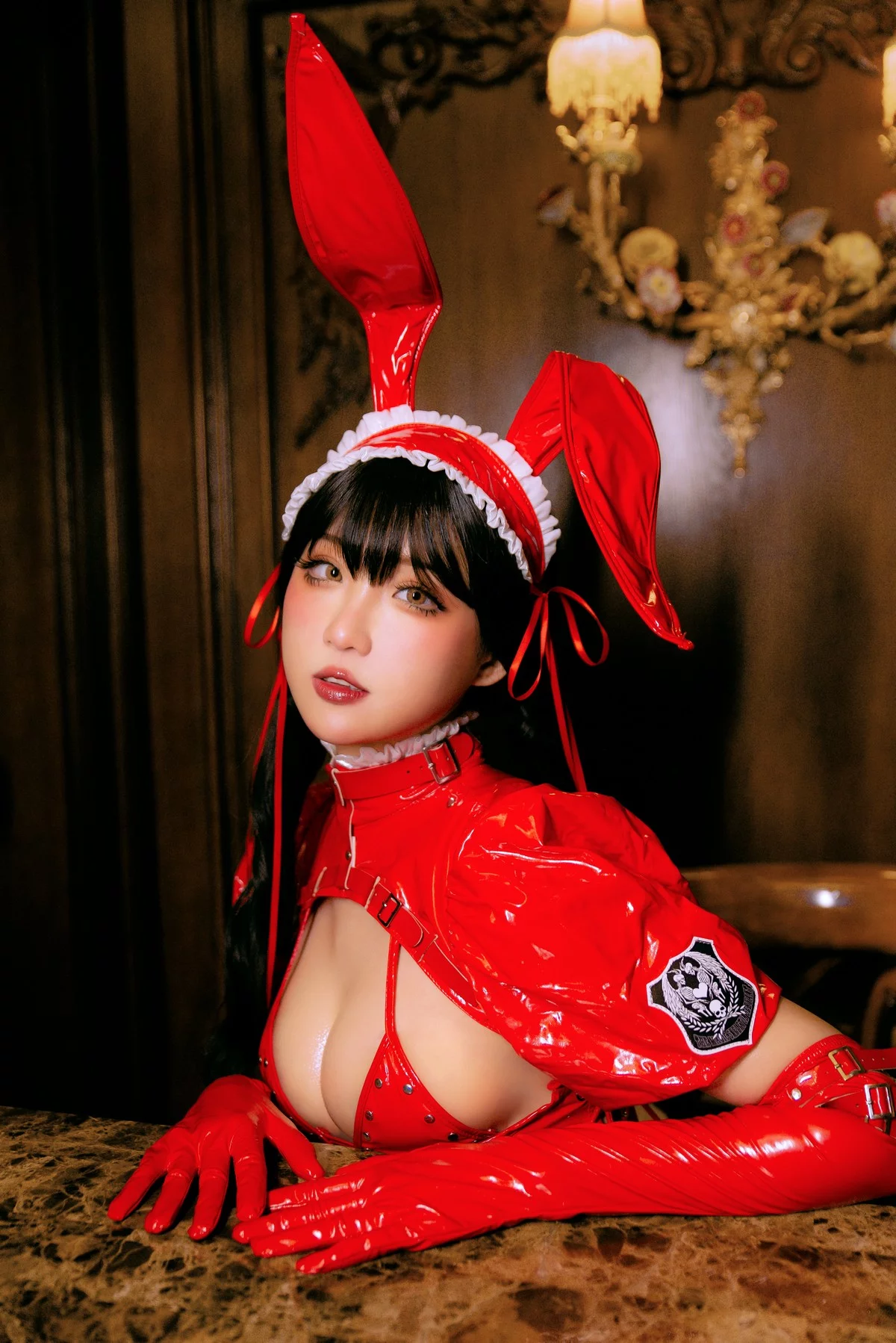 Corer美女瓦斯塔亚小龙虾兔女郎主题私房性感兔女郎服饰系列秀完美身材诱惑写真134P