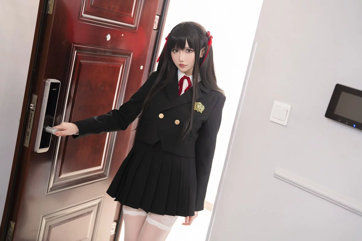 Coser小姐姐星之迟迟催眠妹妹主题私房性感服饰下白色内衣秀丰满身材诱惑写真179P