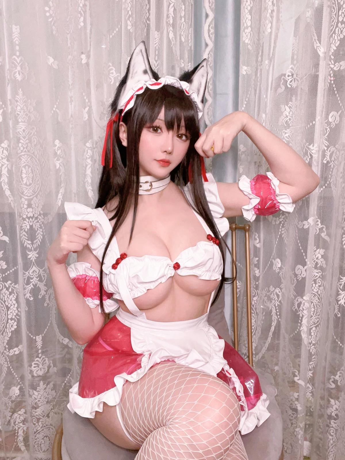 Coser小姐姐星之迟迟催眠妹妹主题私房性感服饰下白色内衣秀丰满身材诱惑写真179P