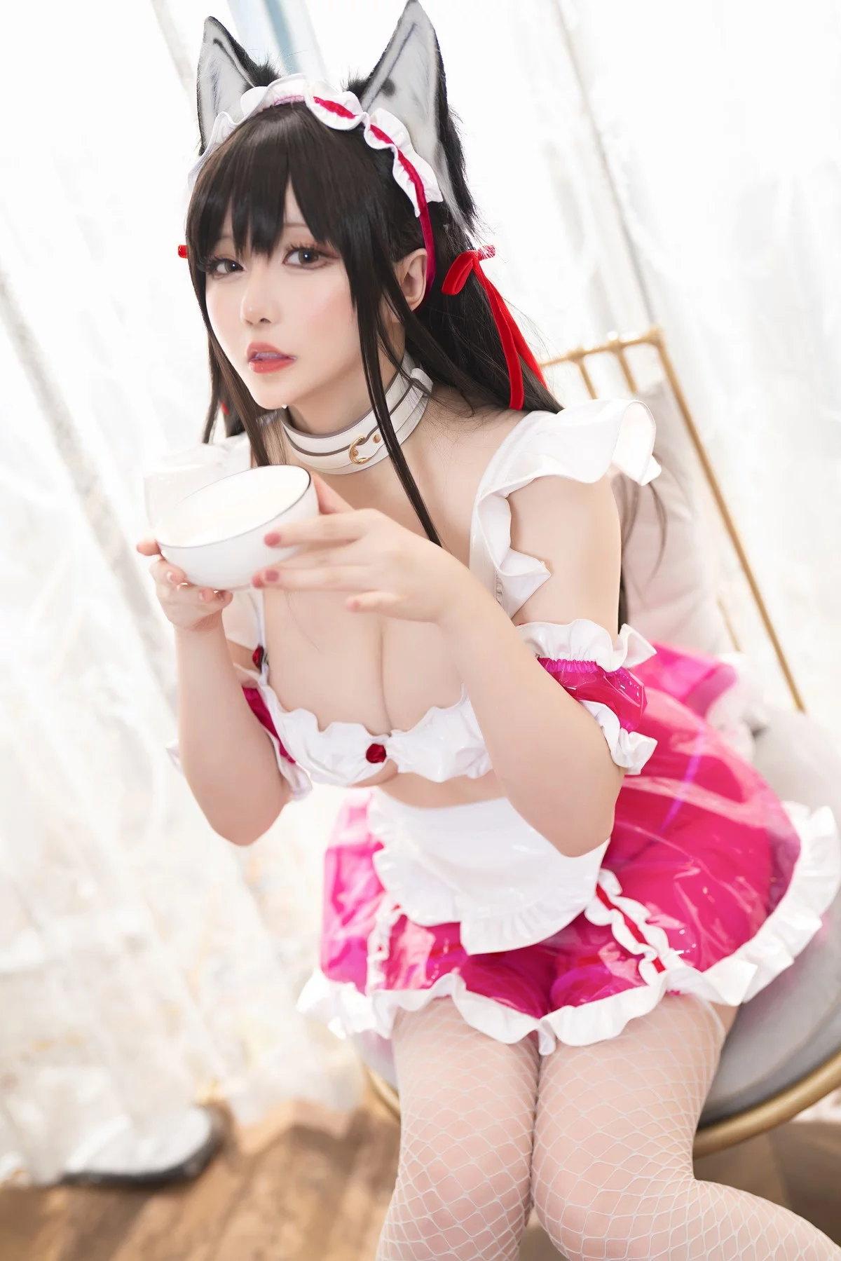 Coser小姐姐星之迟迟催眠妹妹主题私房性感服饰下白色内衣秀丰满身材诱惑写真179P