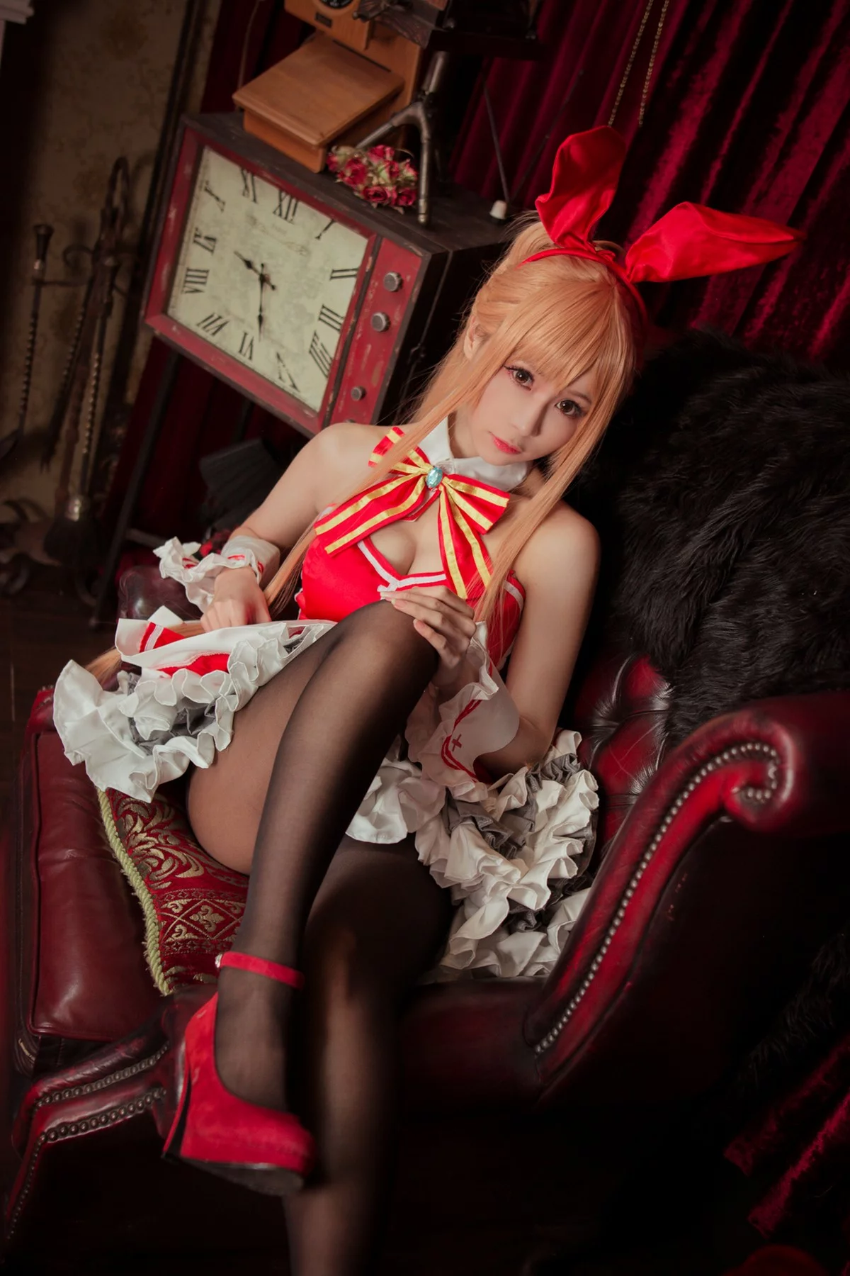 台湾萌系Coser美女白神泱亚丝娜主题多套Cos服饰秀完美身材靓丽迷人写真130P