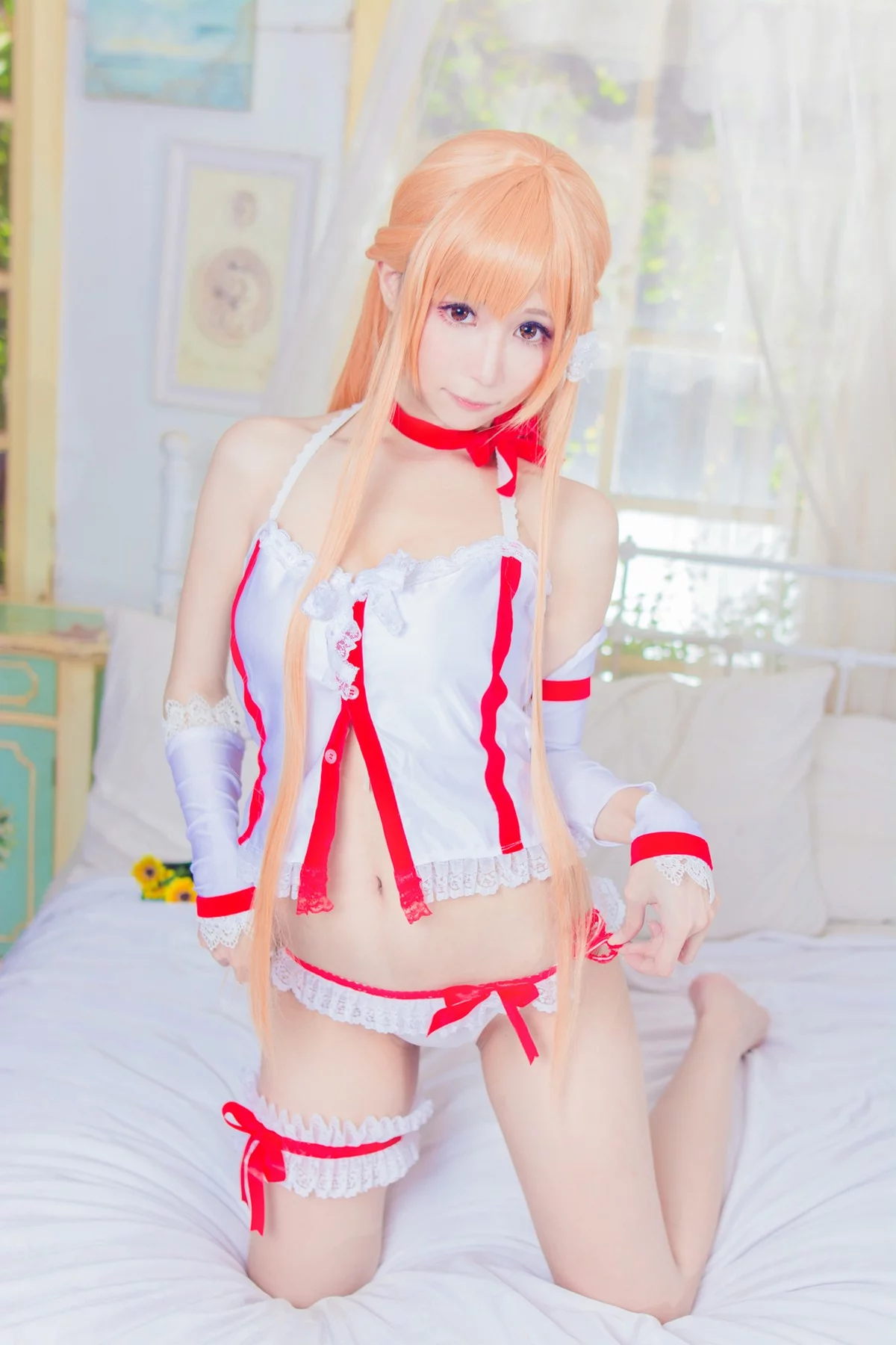 台湾萌系Coser美女白神泱亚丝娜主题多套Cos服饰秀完美身材靓丽迷人写真130P