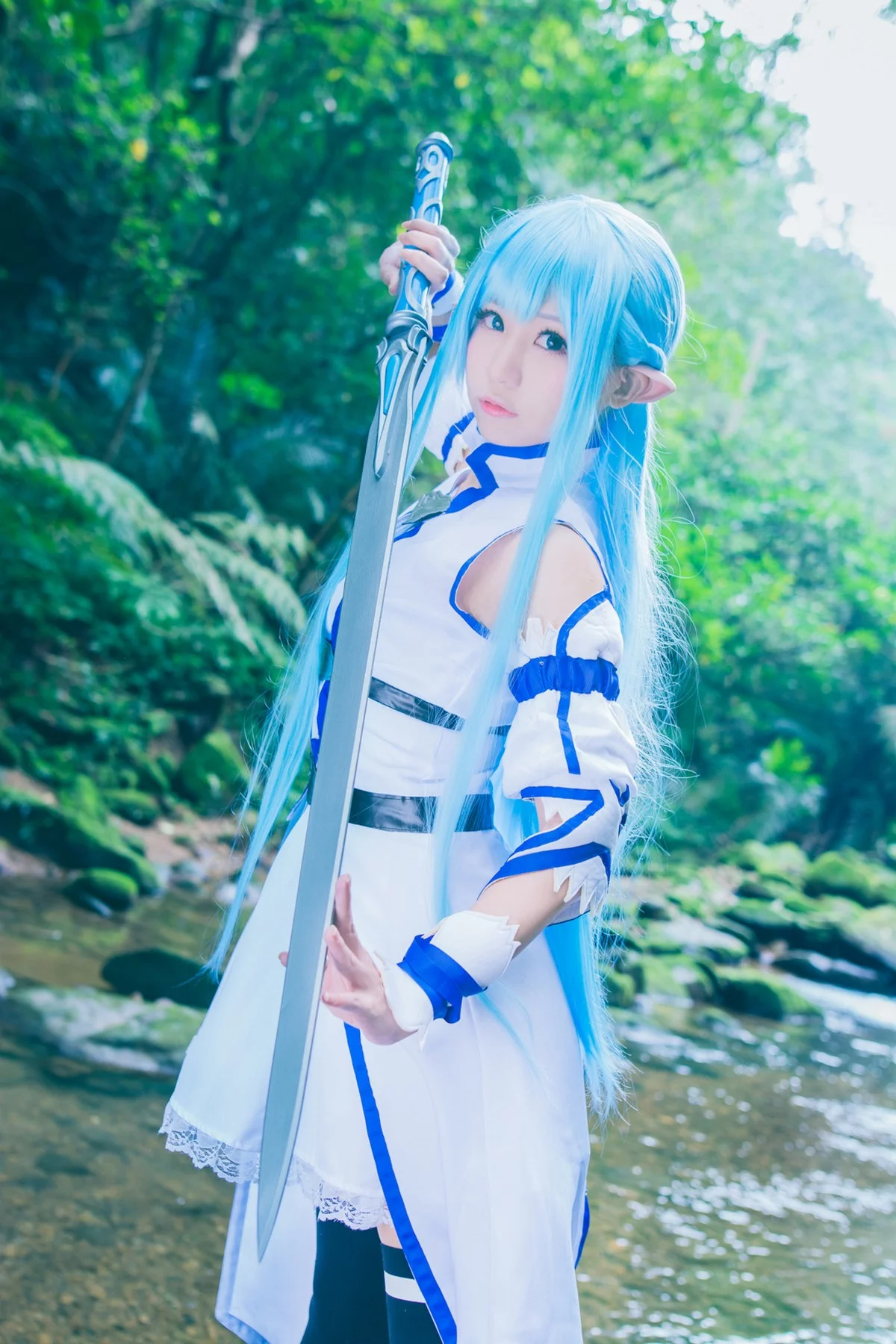 台湾萌系Coser美女白神泱亚丝娜主题多套Cos服饰秀完美身材靓丽迷人写真130P