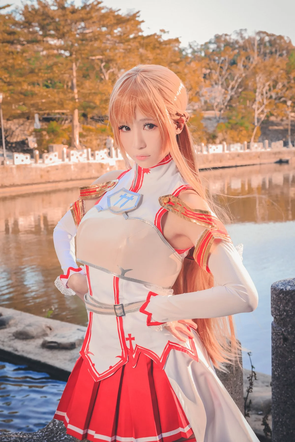 台湾萌系Coser美女白神泱亚丝娜主题多套Cos服饰秀完美身材靓丽迷人写真130P