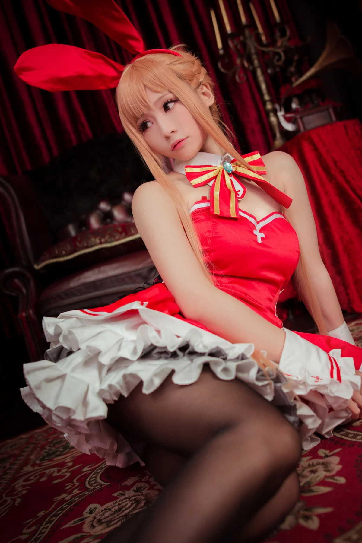 台湾萌系Coser美女白神泱亚丝娜主题多套Cos服饰秀完美身材靓丽迷人写真130P